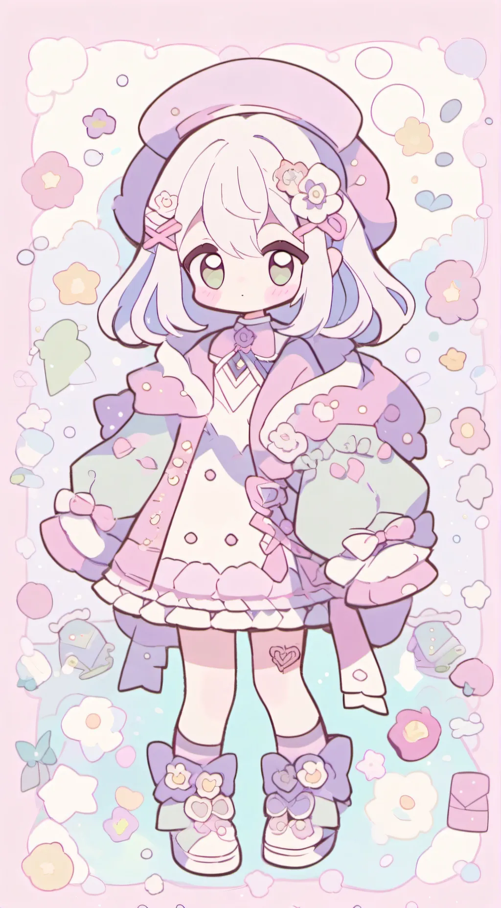 ai character: Alphabet  background