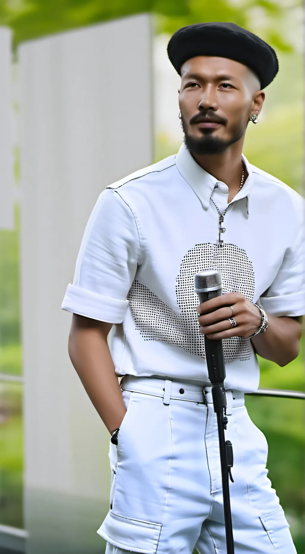 ai character: Sigma boi background