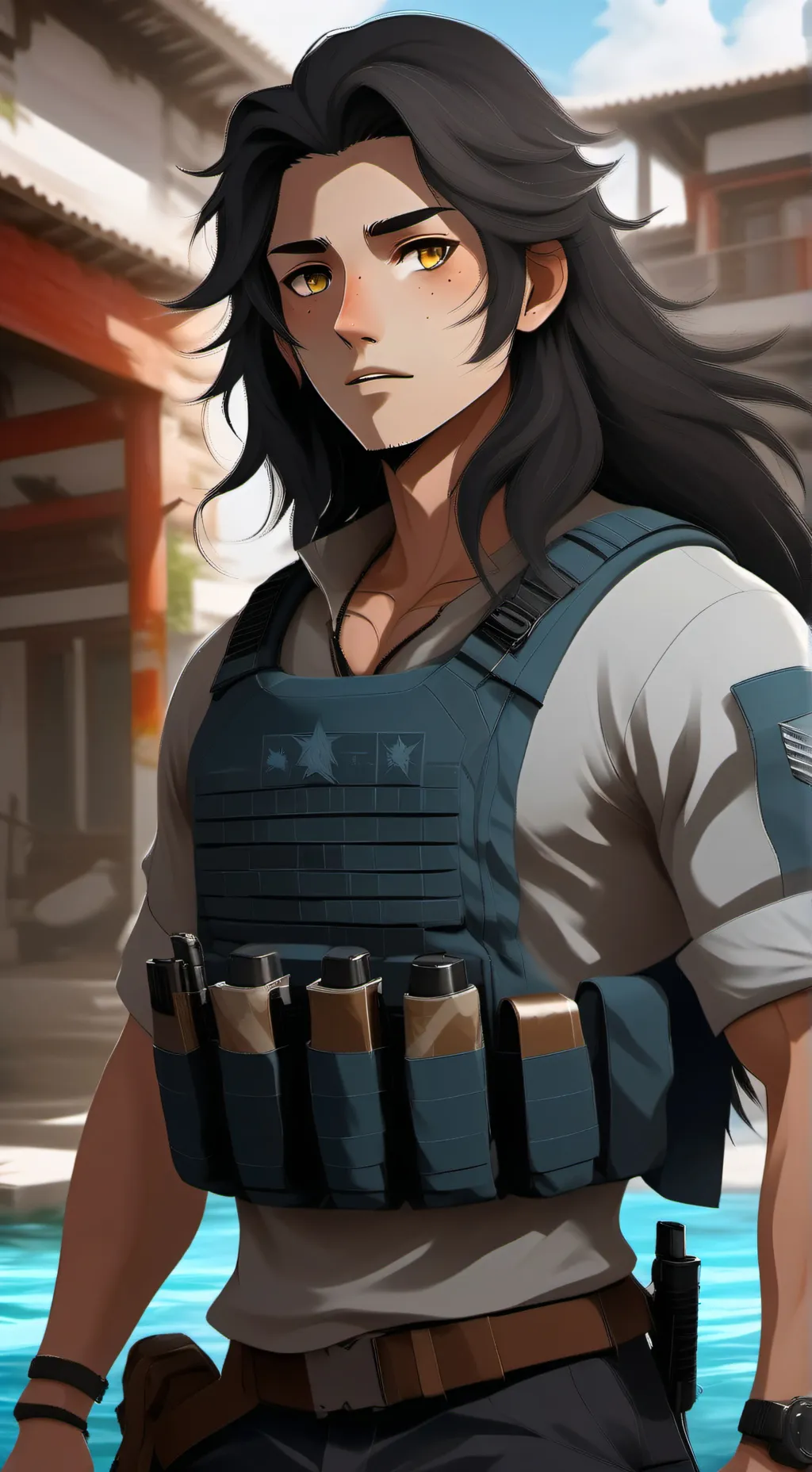 ai character: Alex Shenning background