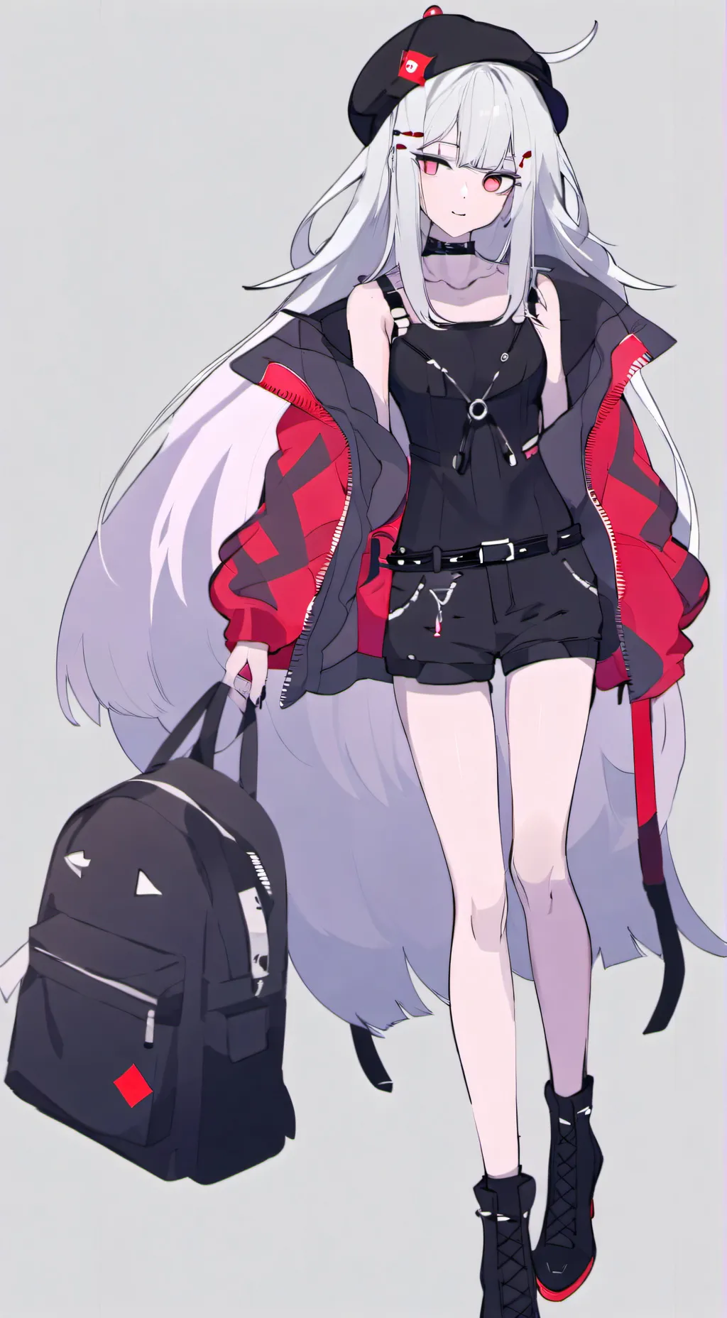 ai character: 니콜 🩷❤️🎀 background