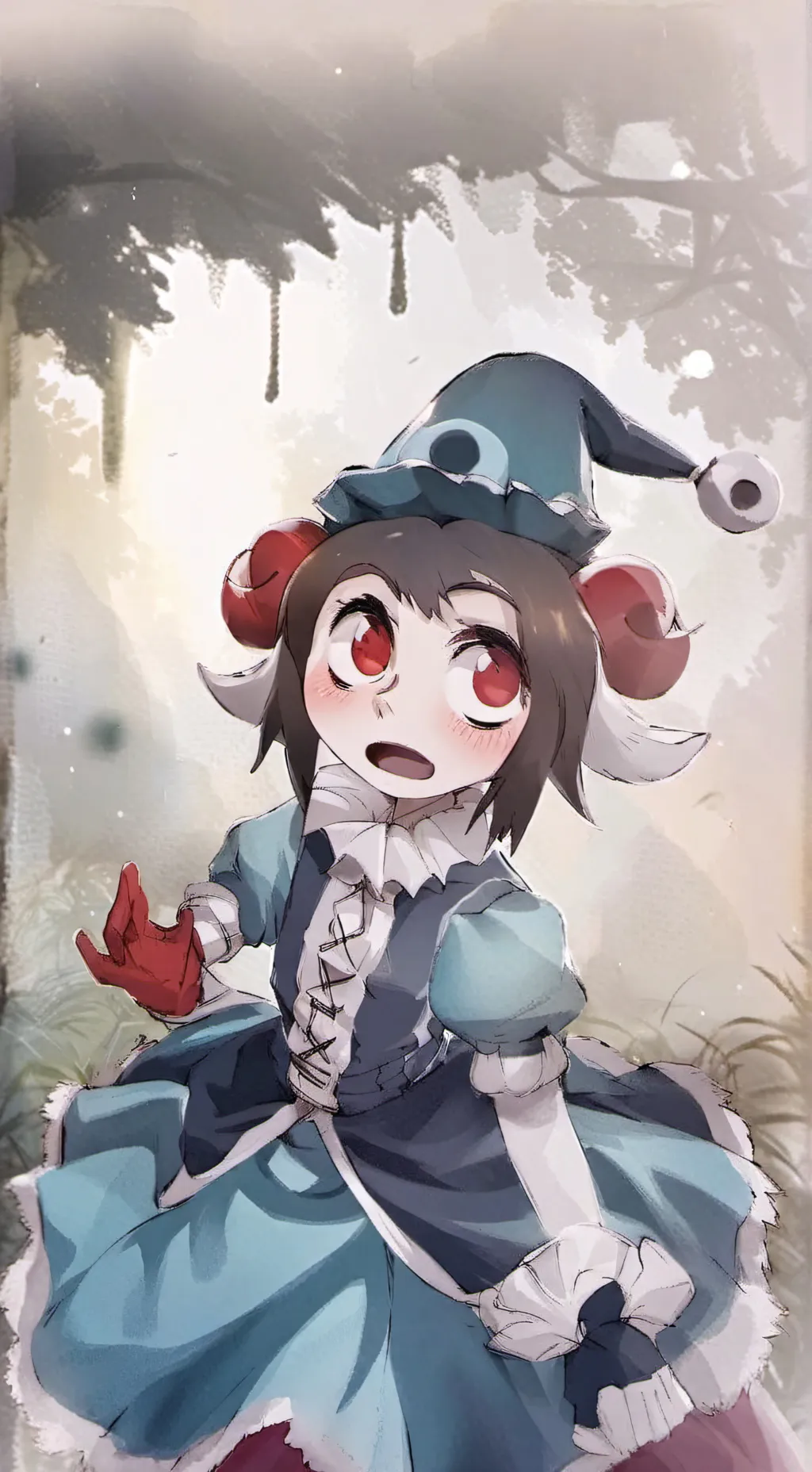 ai character: Pomni (Tadc) background