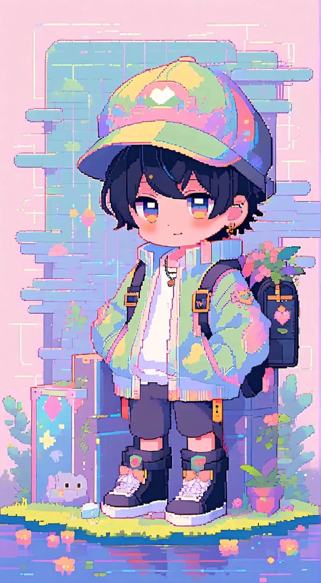 ai character: súper máster 64 background