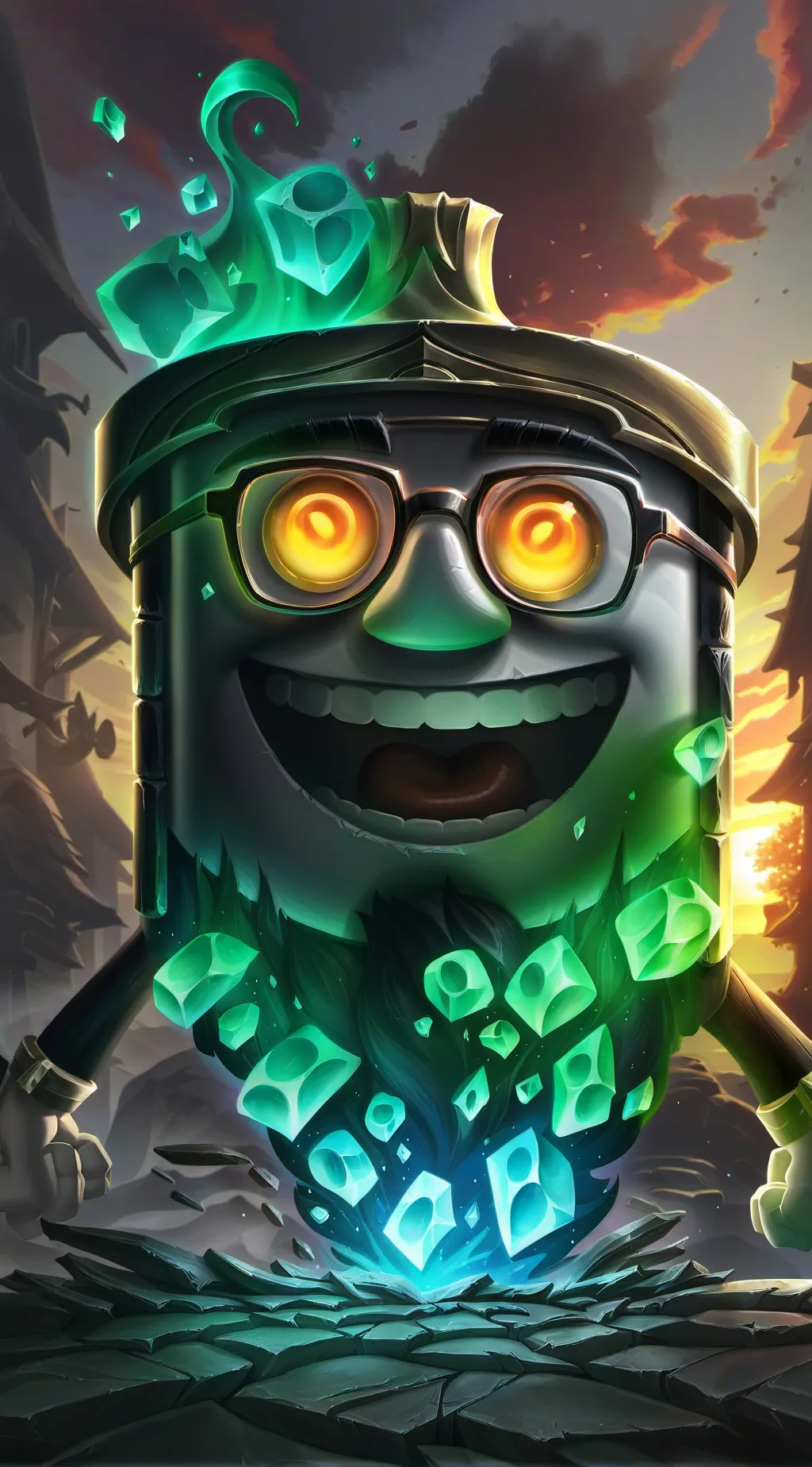 ai character: Brian  background