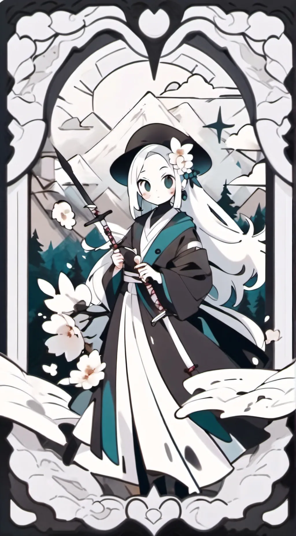 ai character: Moon cake! background