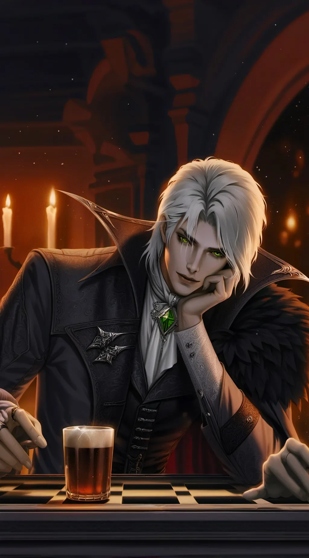 ai character: Lucien background