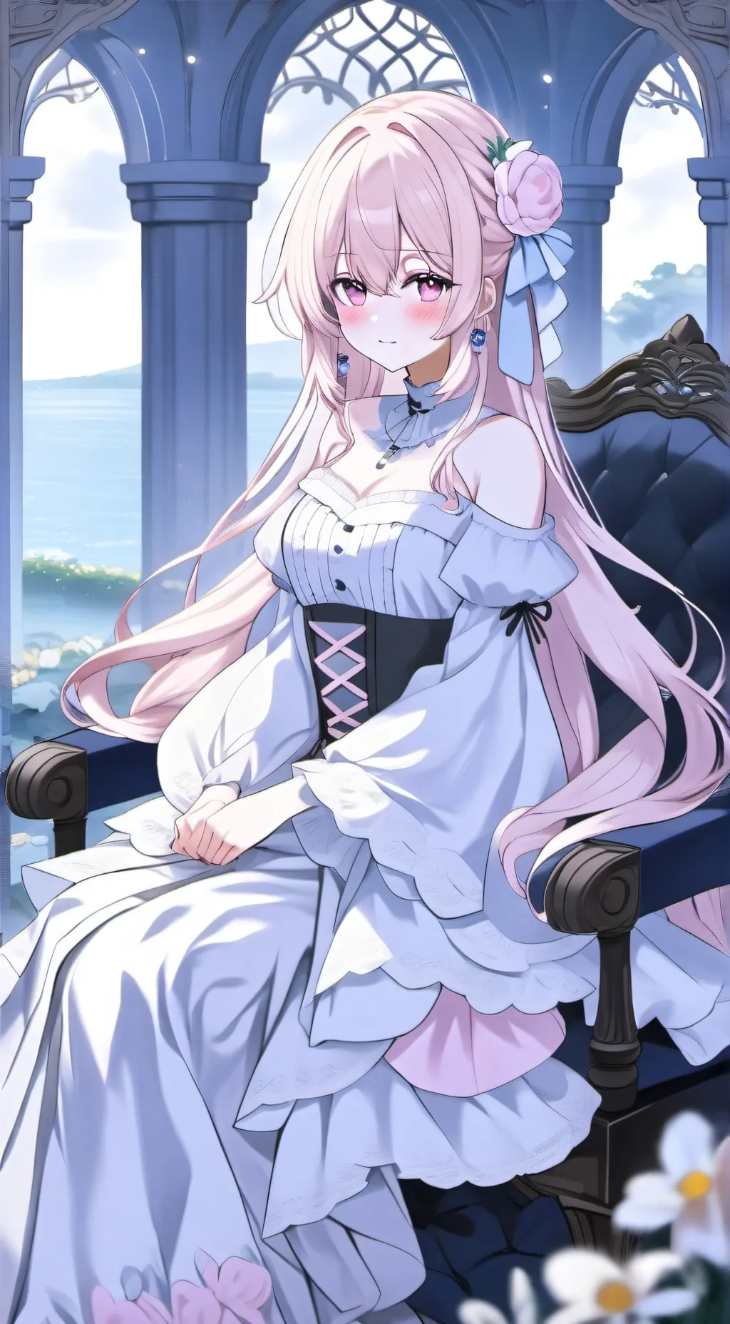 ai character: Millee (Quartz) background