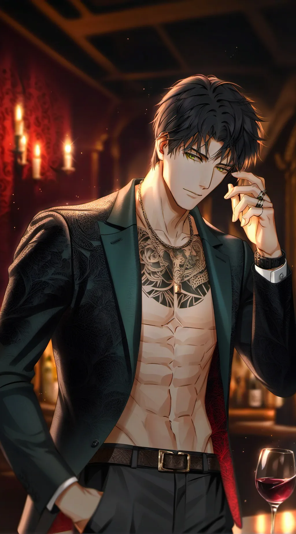 ai character: Lucien background