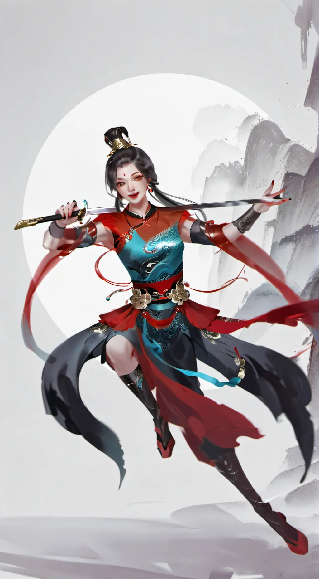 ai character: Zhu Xuan background