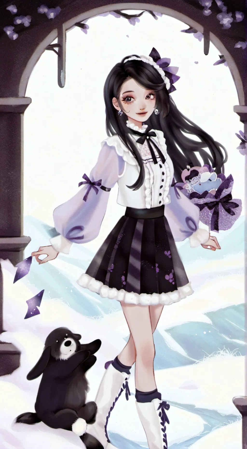 ai character: aphmau background