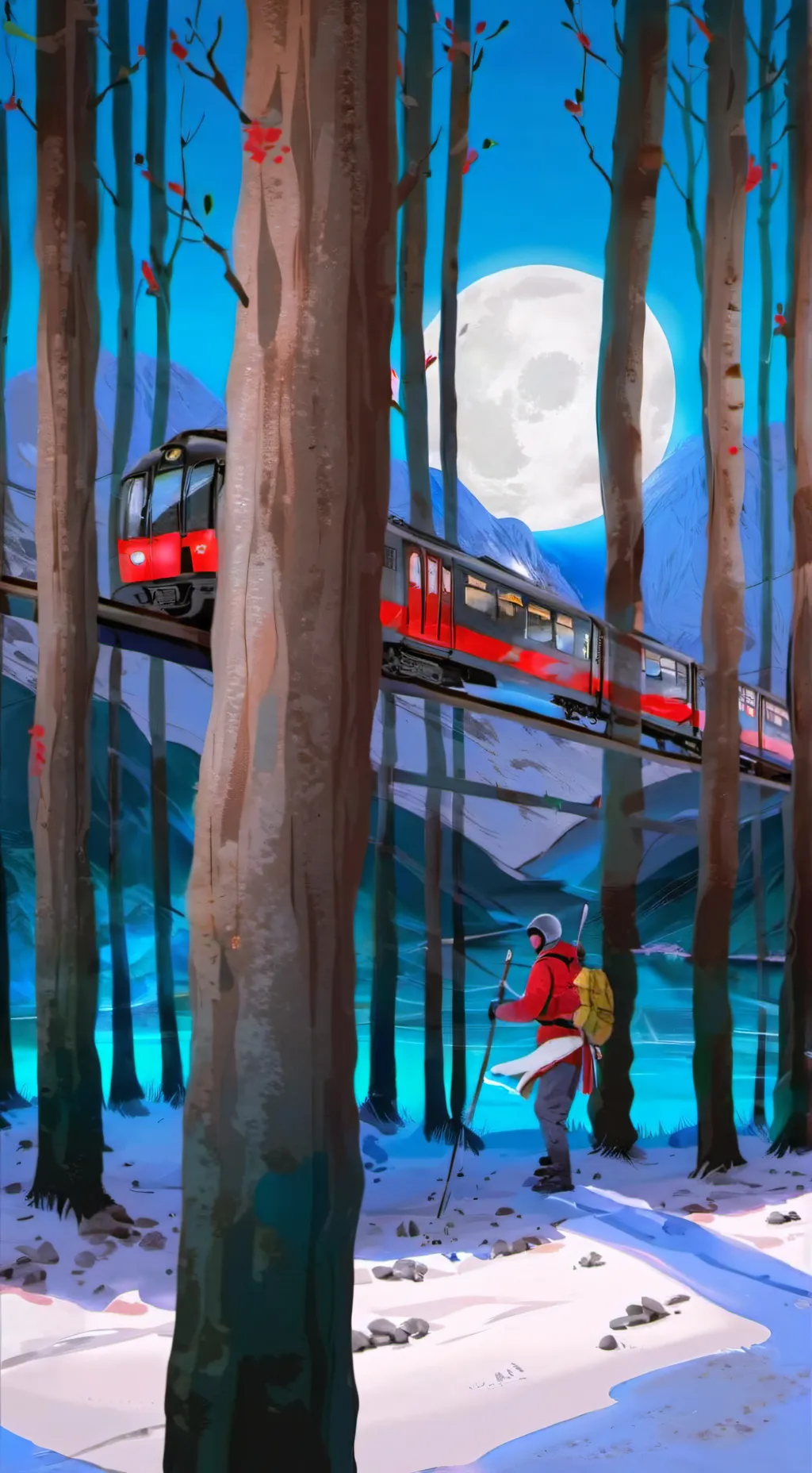 ai character: Jesús background