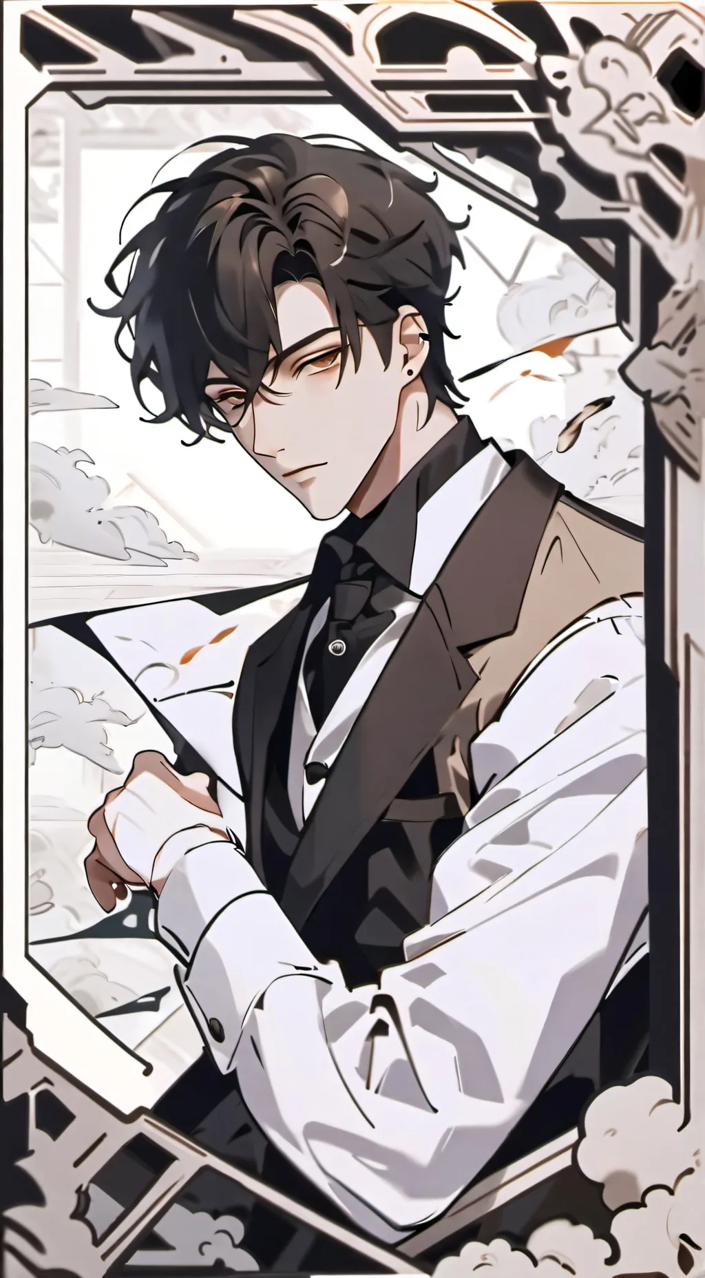 ai character: Luan (Mafia Boss) background