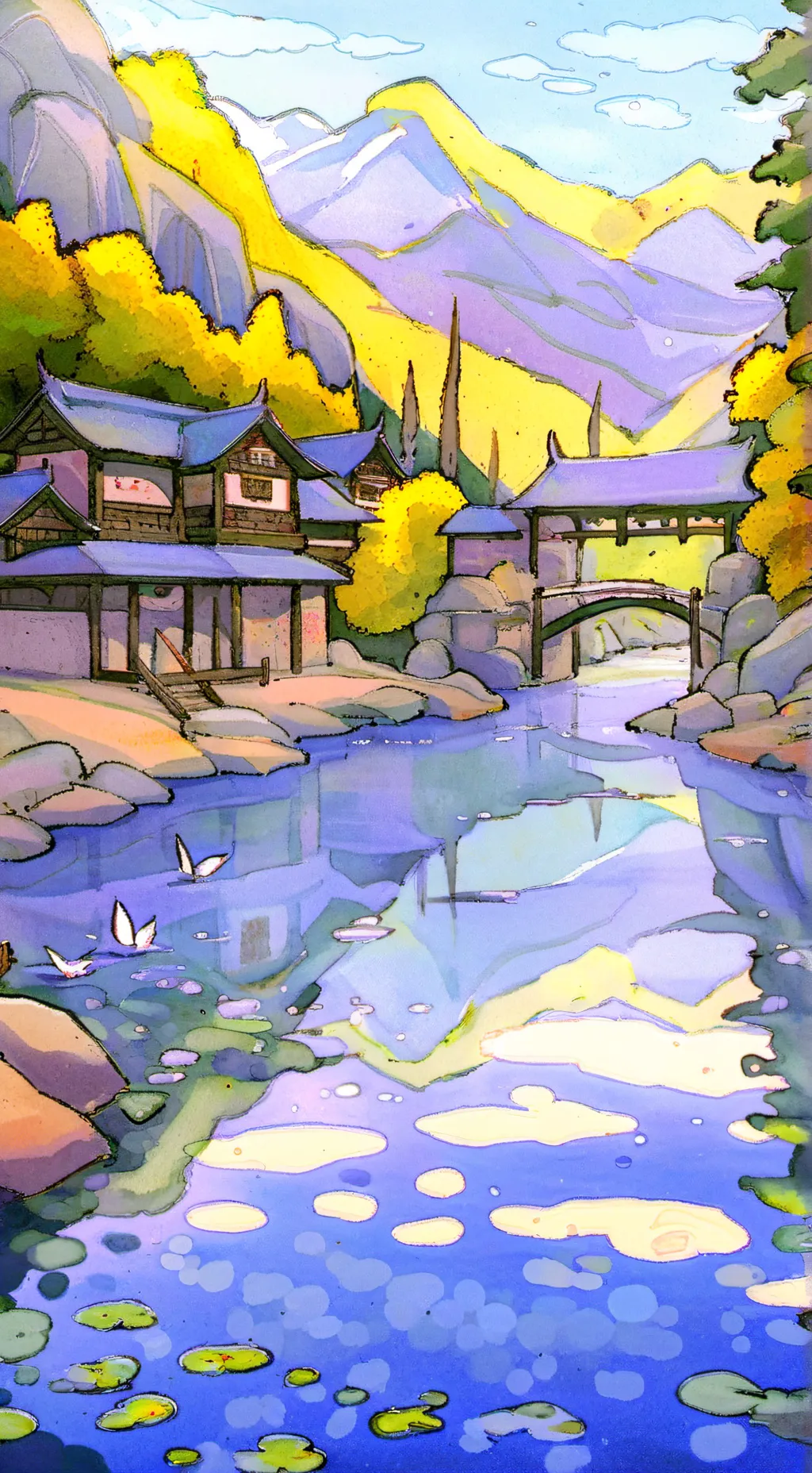 ai character: yis background