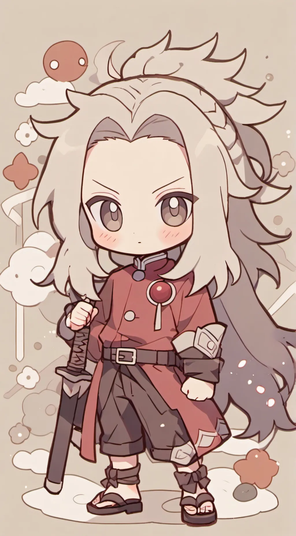 ai character: madara background