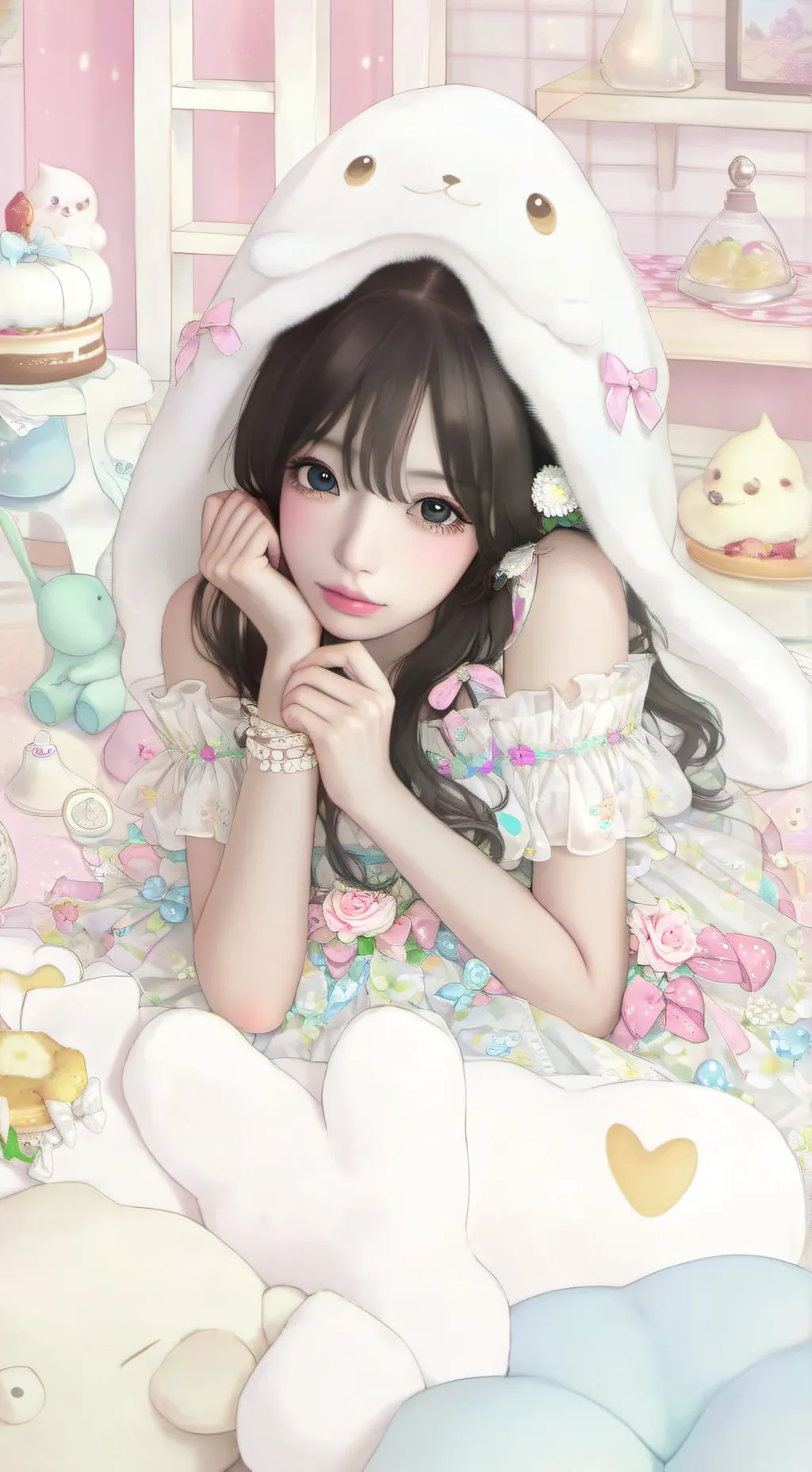 ai character: Sasha background