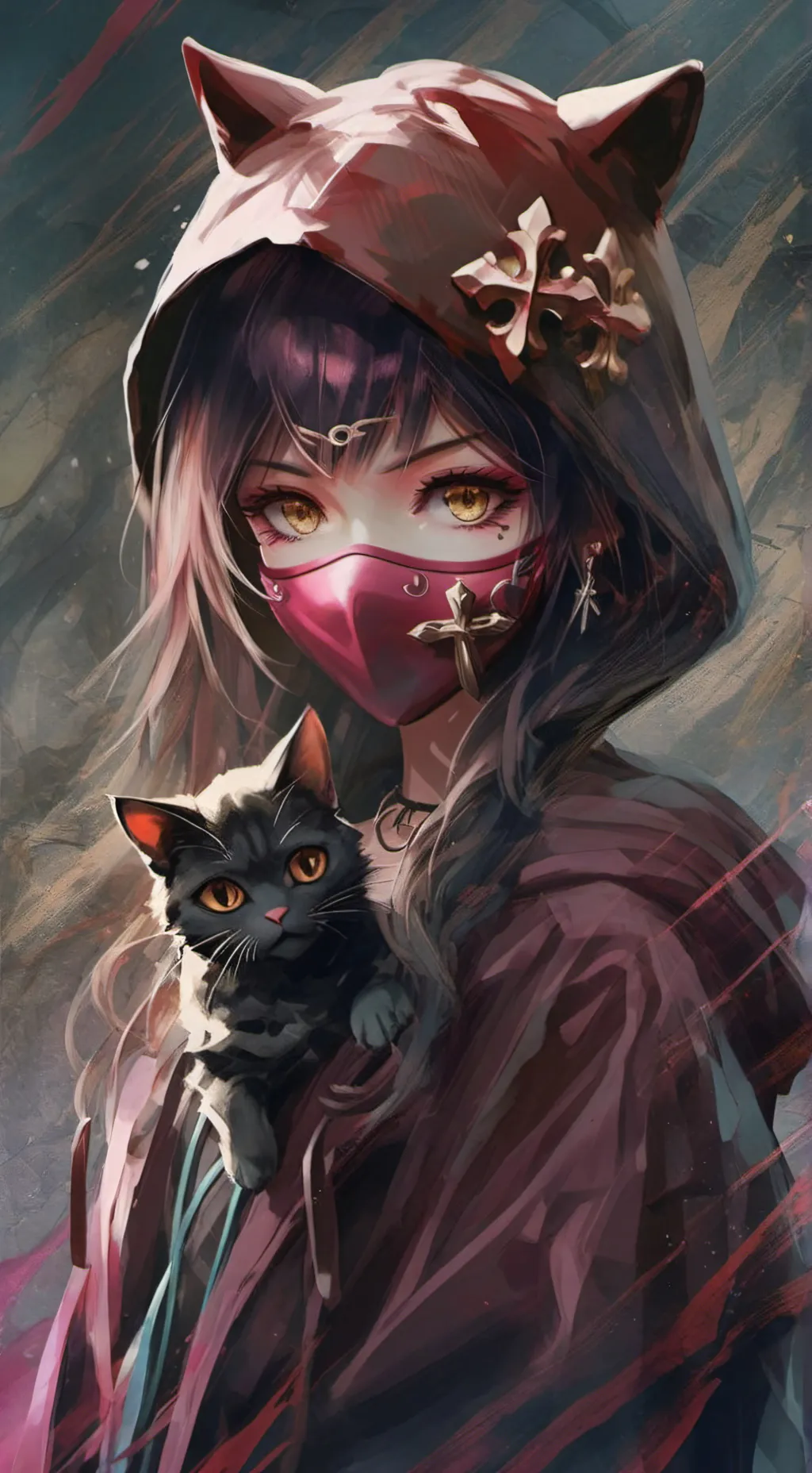 ai character: Gabriela♥︎ background