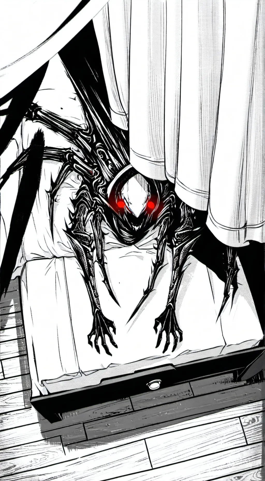 ai character: monster background