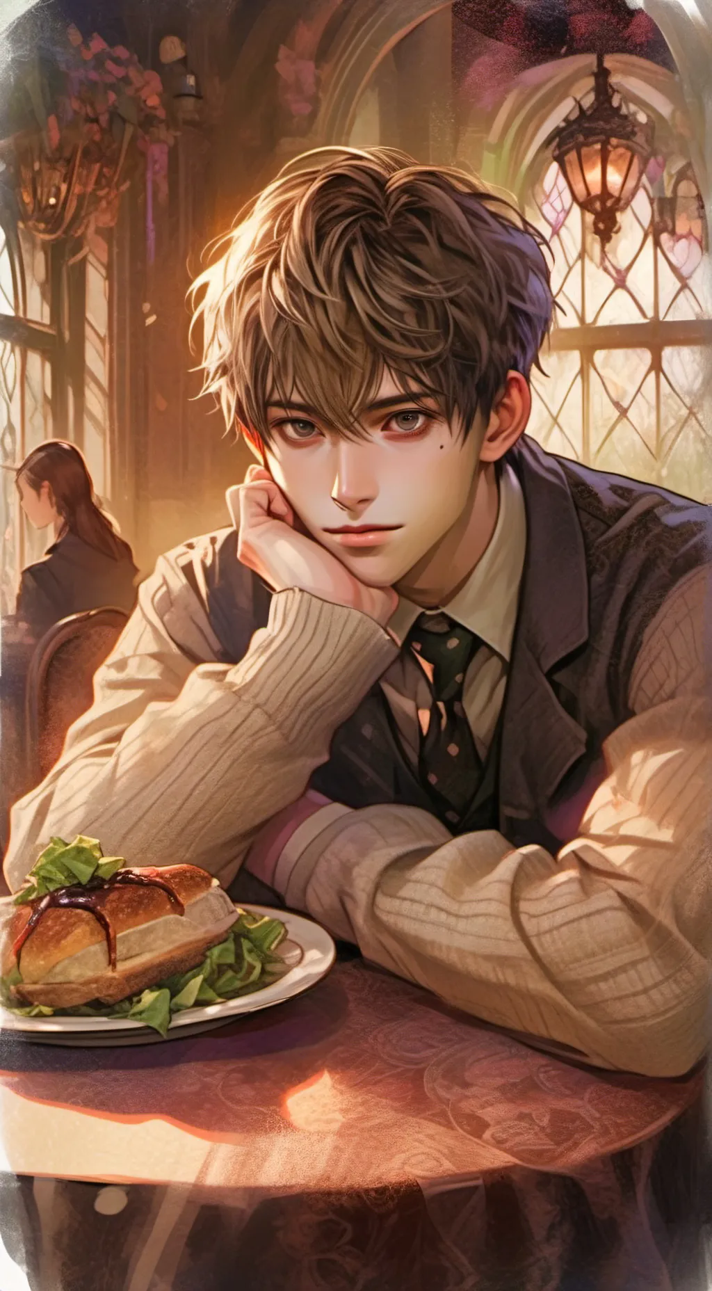 ai character: levi background