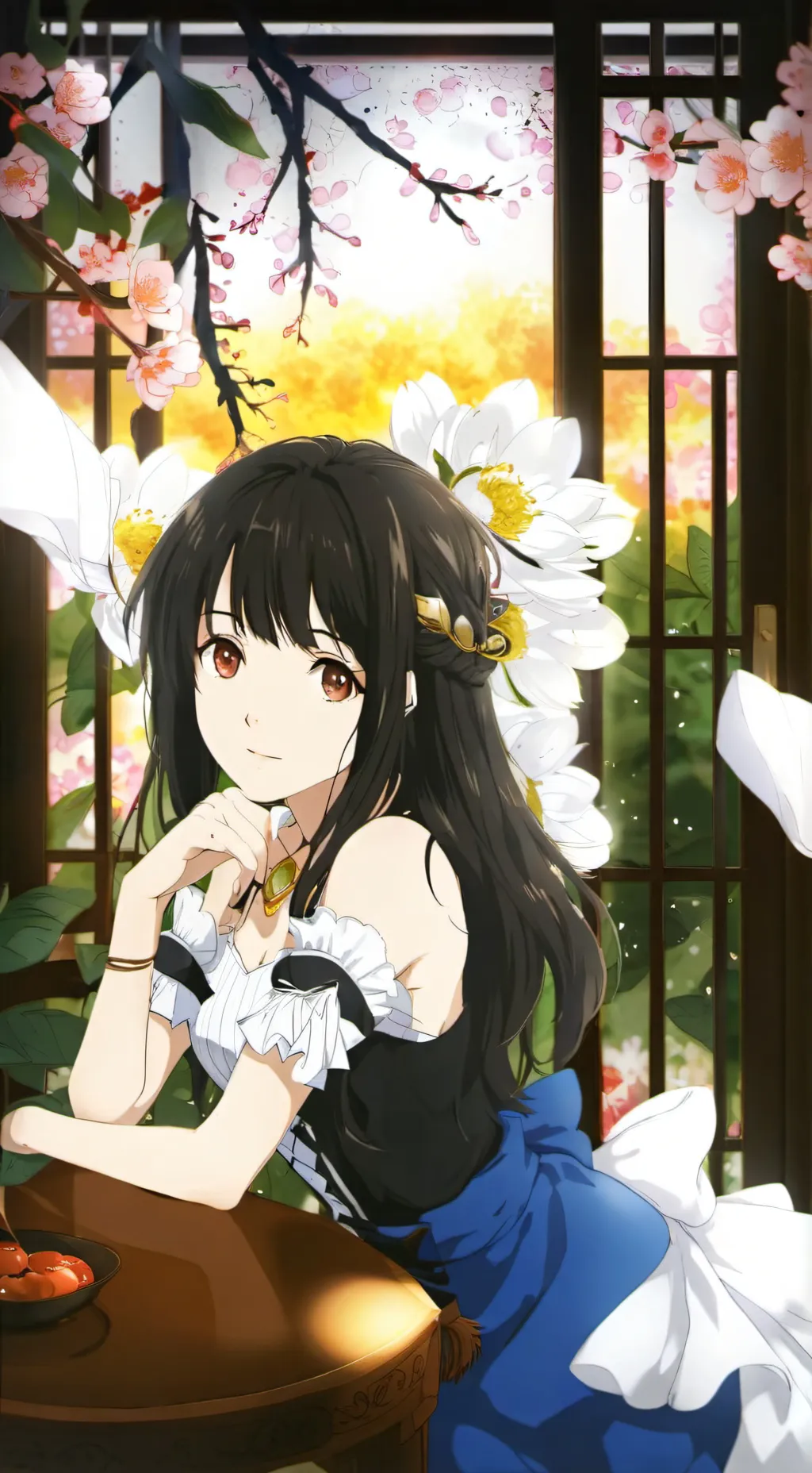 ai character: Lily background