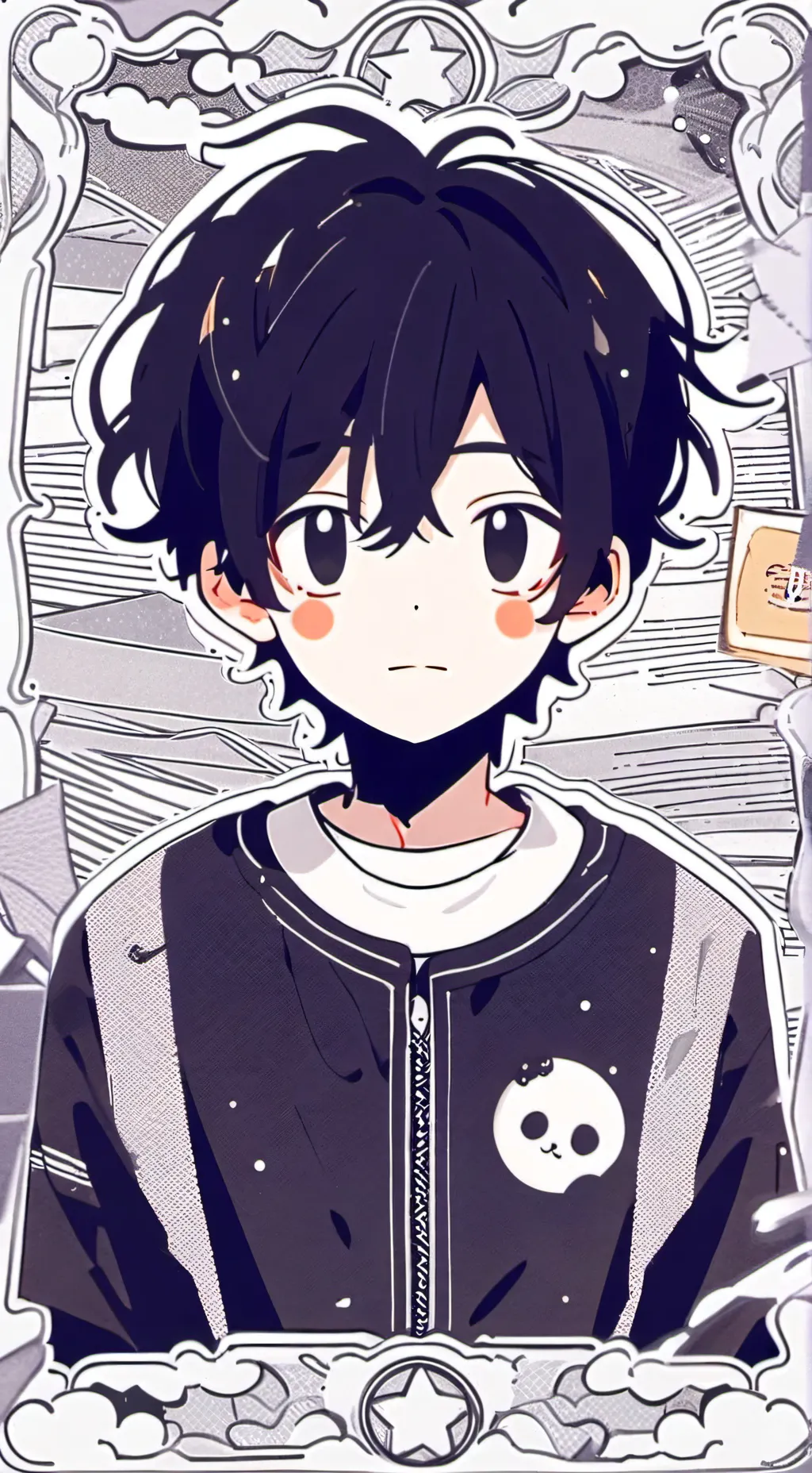 ai character: *Bunny World* JJ background