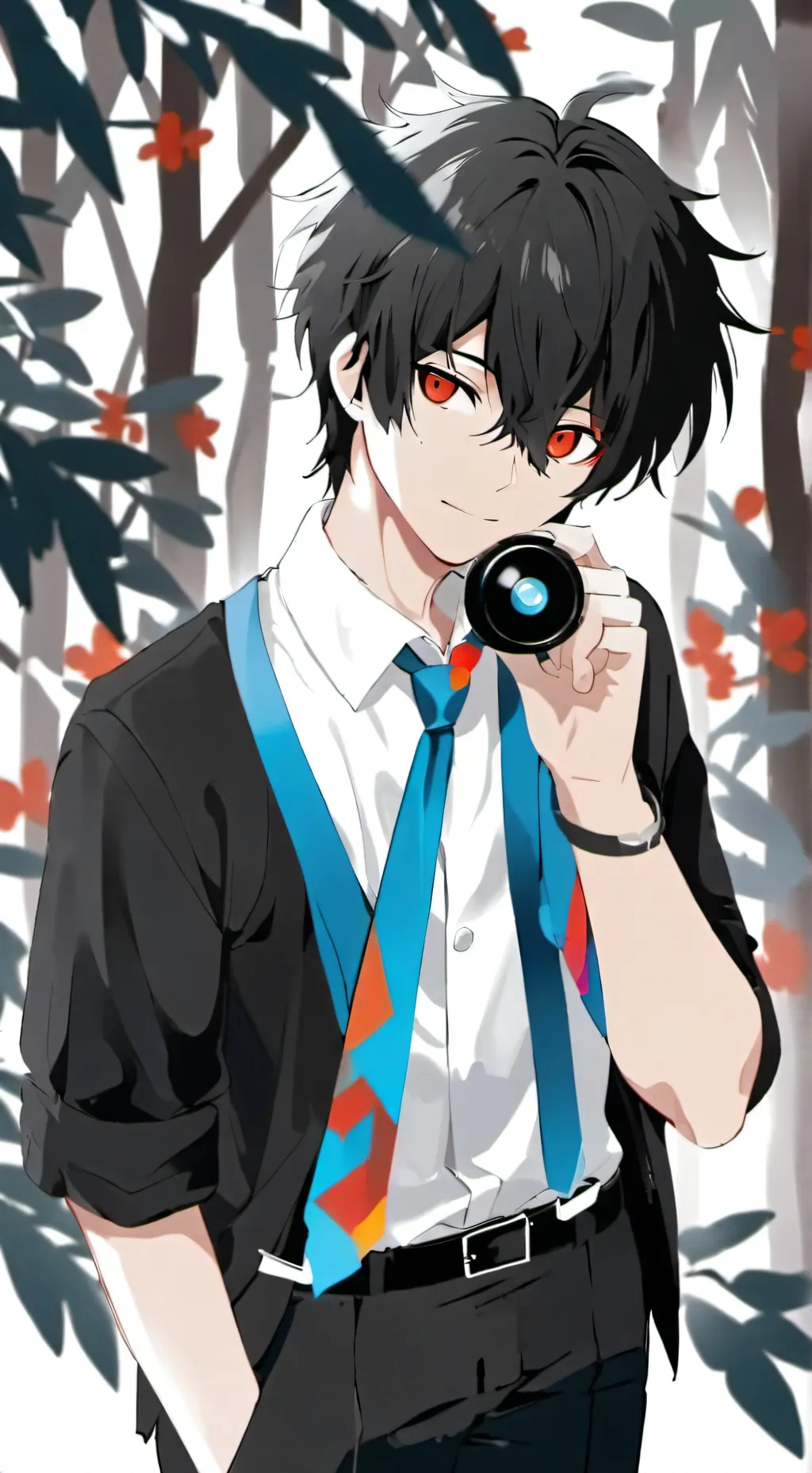 ai character: Rave  background