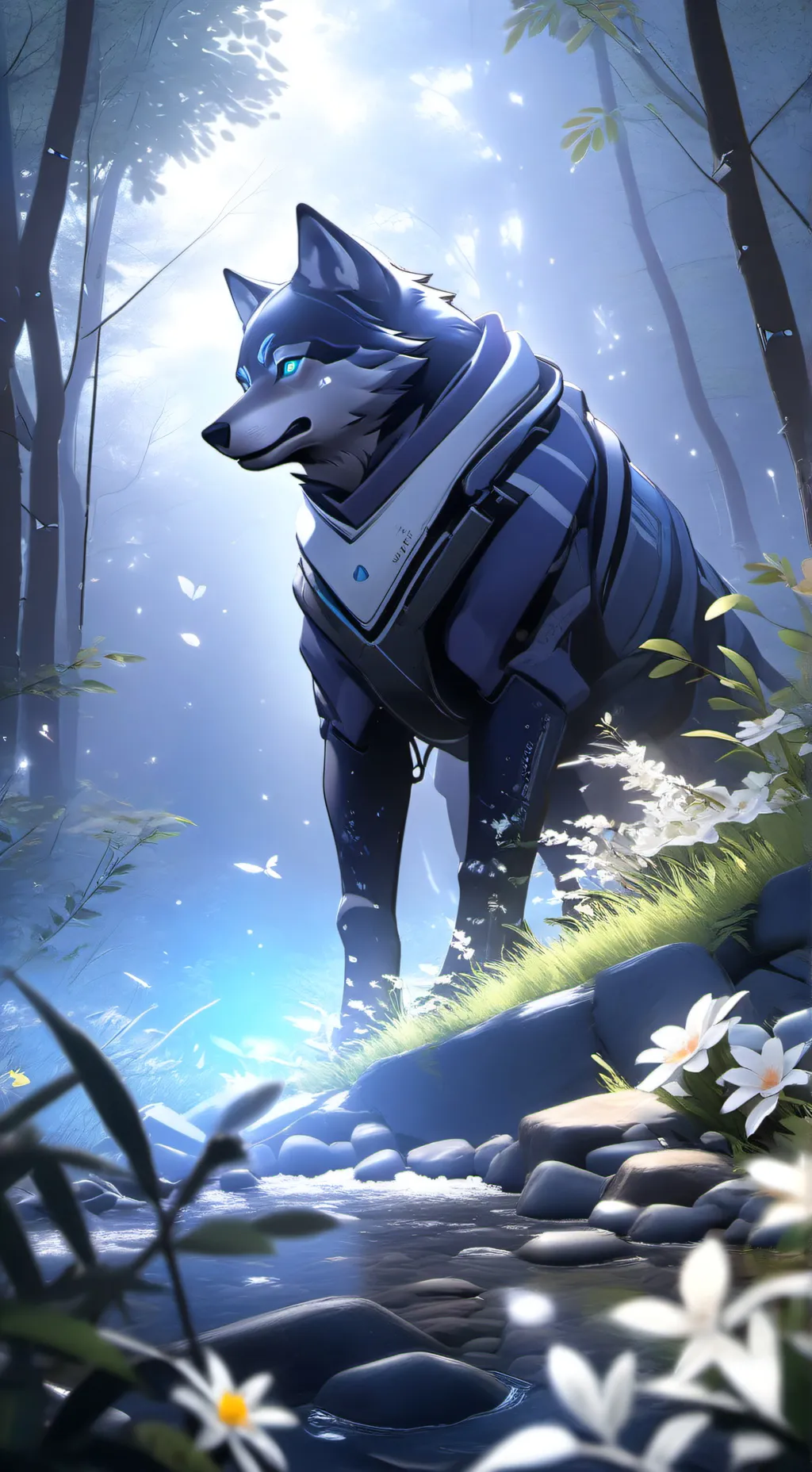 ai character: the fallen wolf background