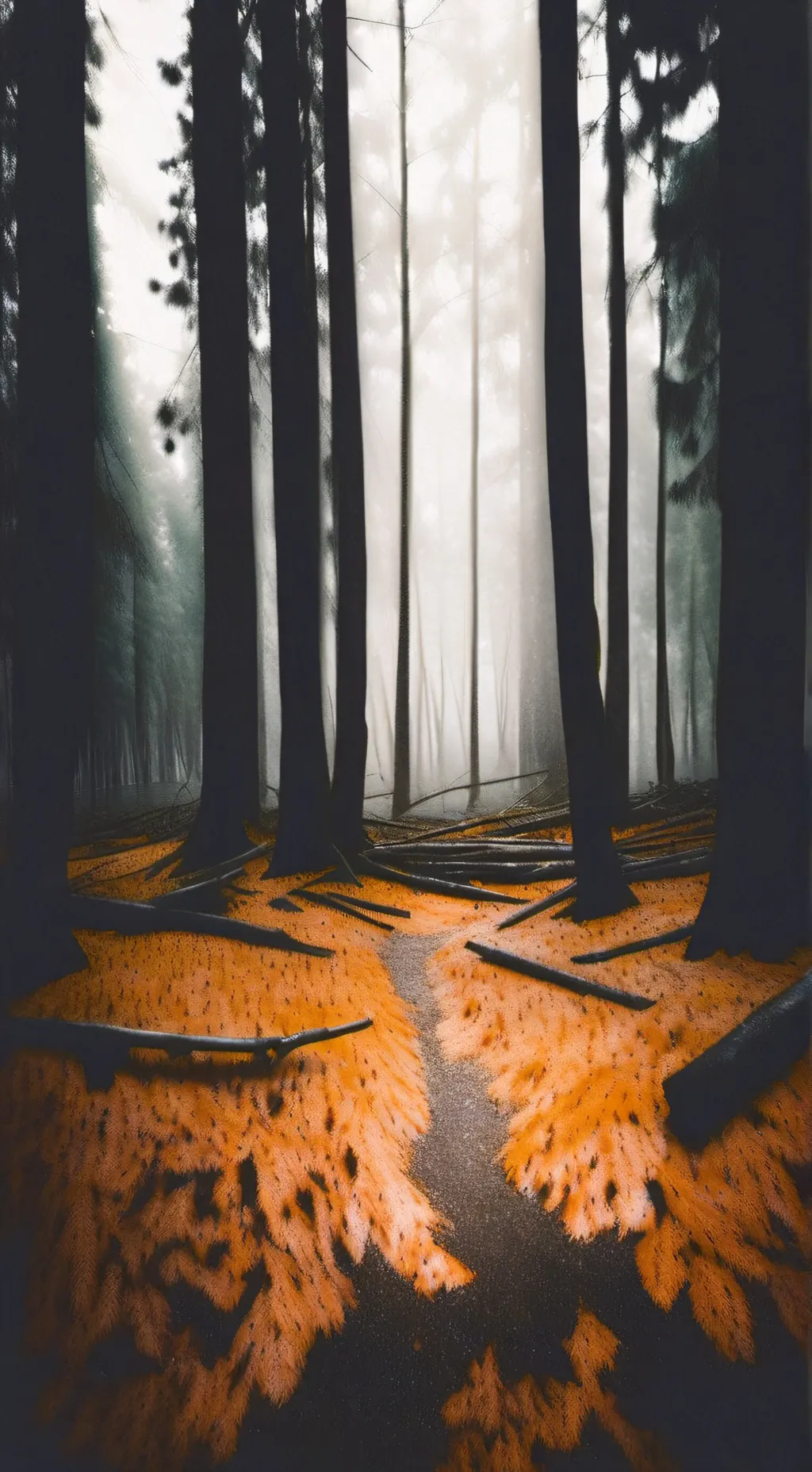 ai character: Transparent fear background