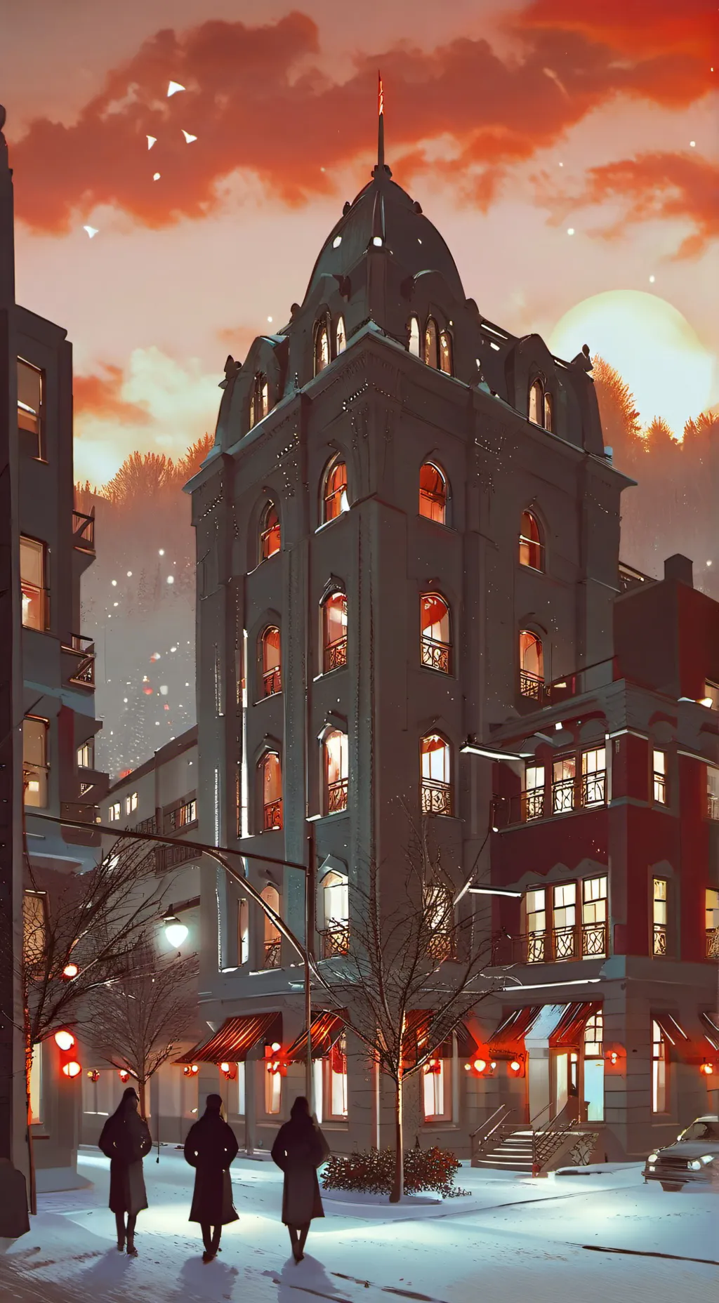 ai character: Hb X Scp background