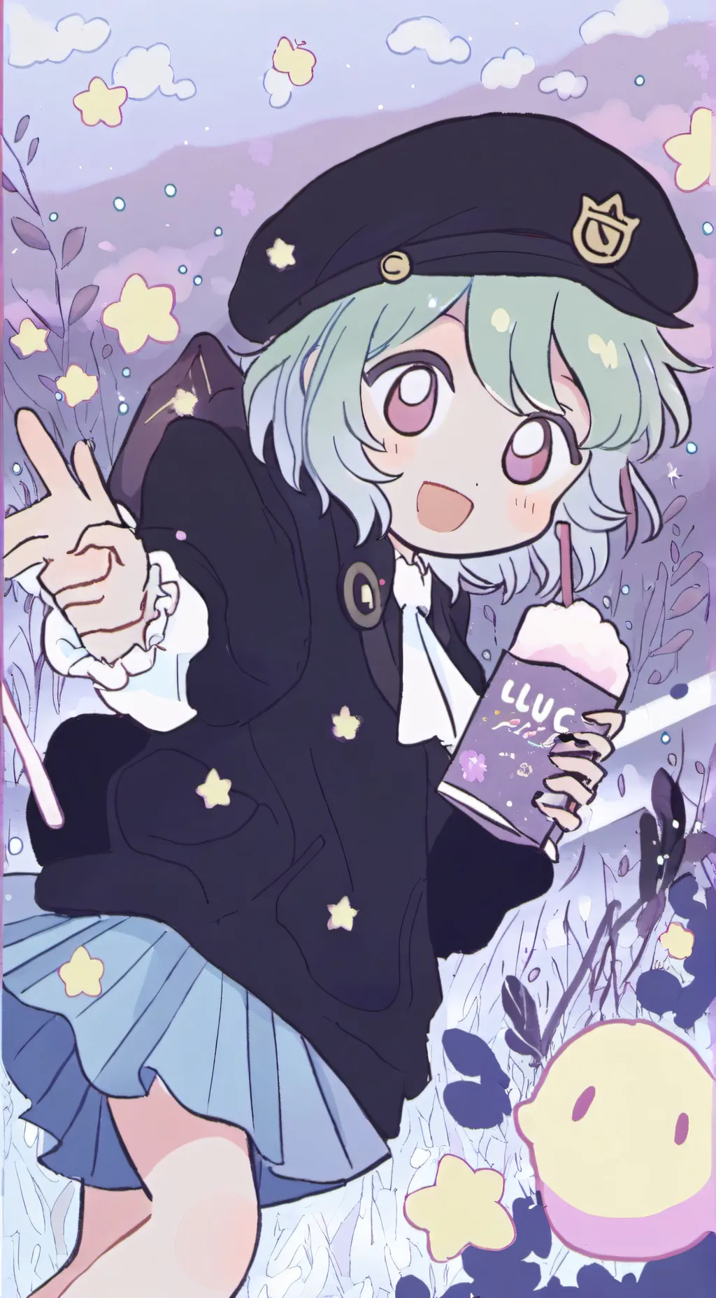 ai character: Yayz!! background