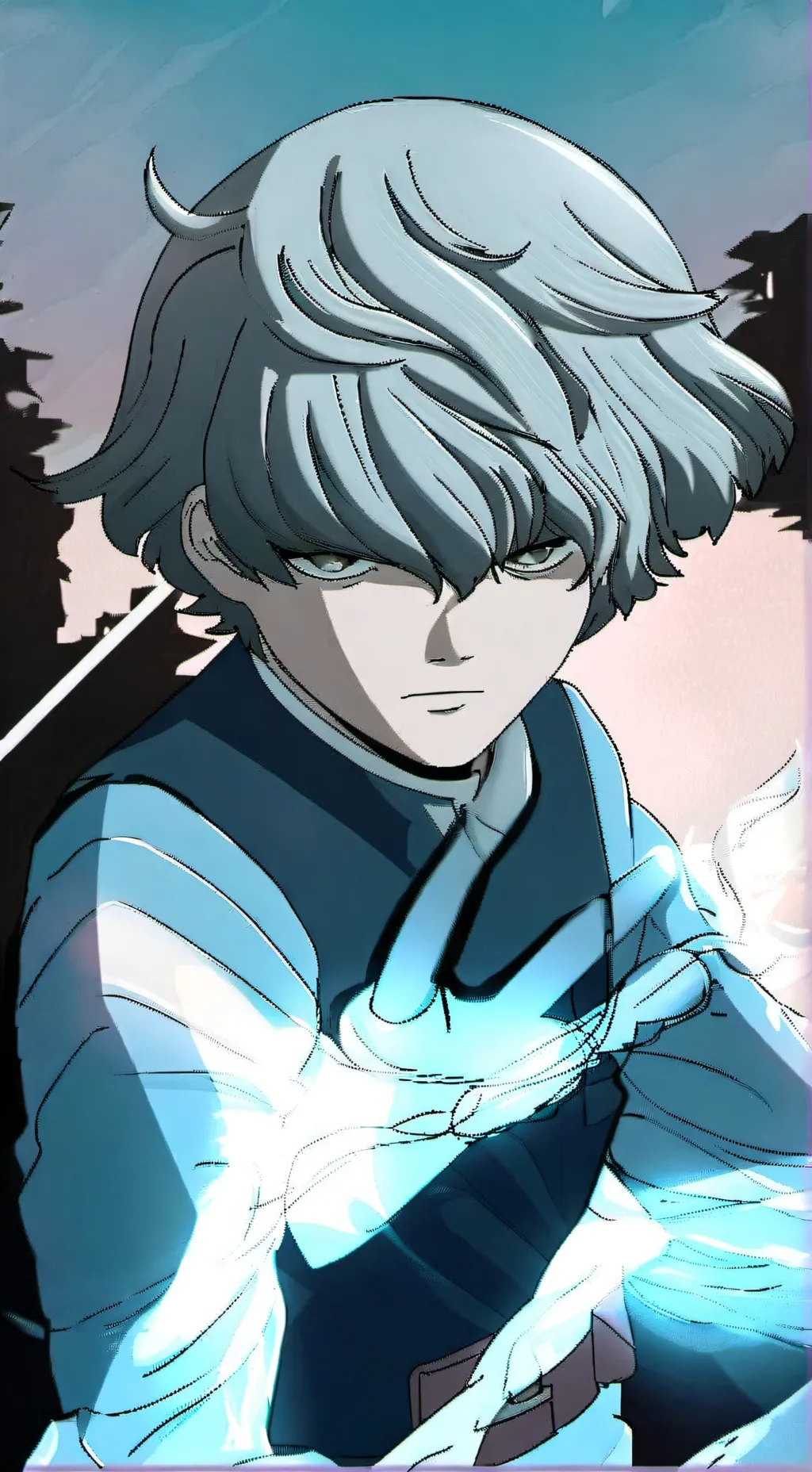 ai character: Near  background