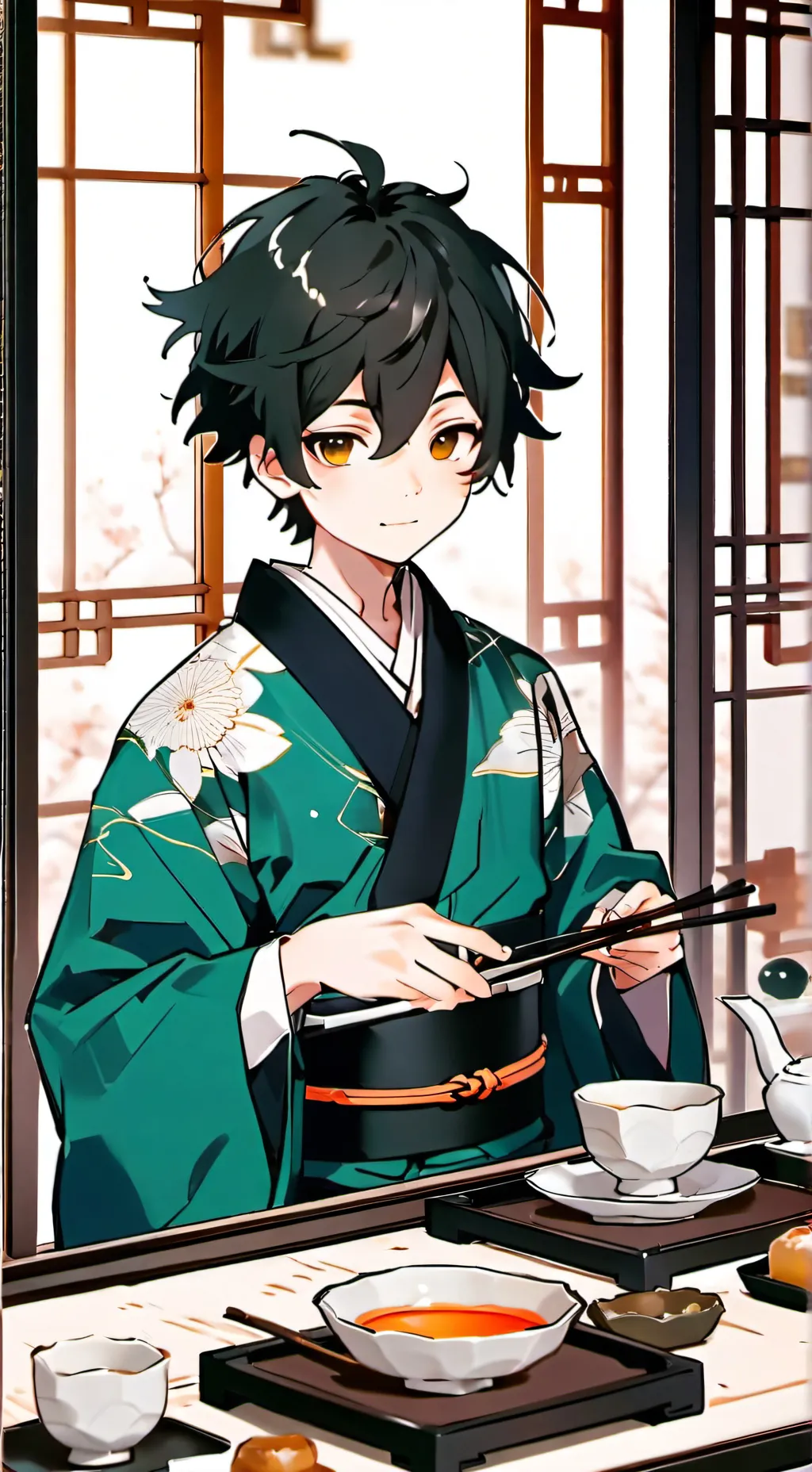 ai character: TalkieKw0f4y background