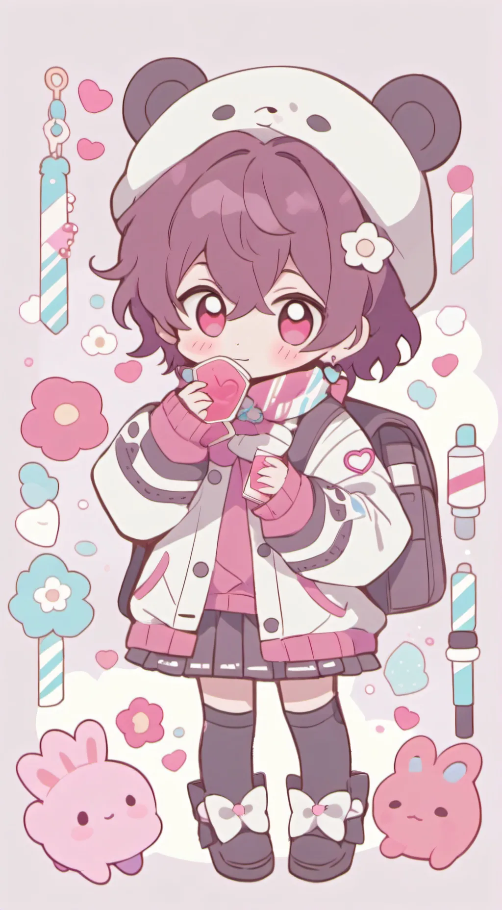 ai character: Candi background