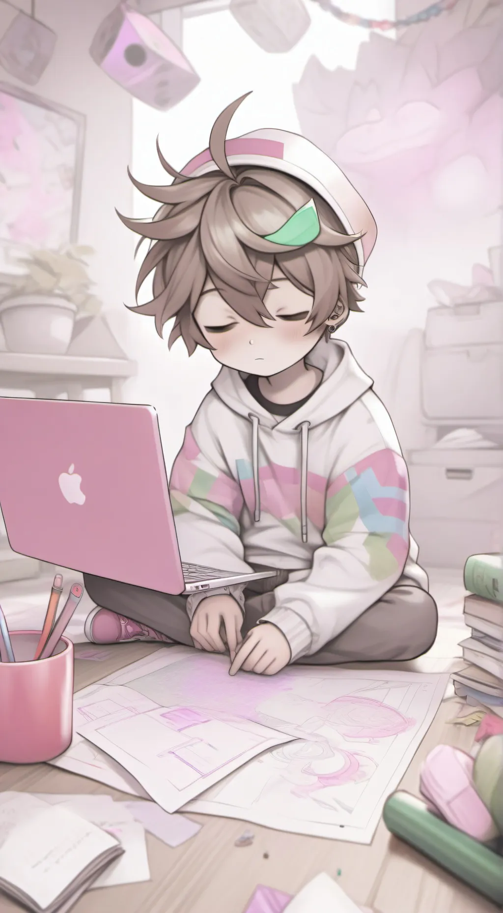 ai character: your friend  background