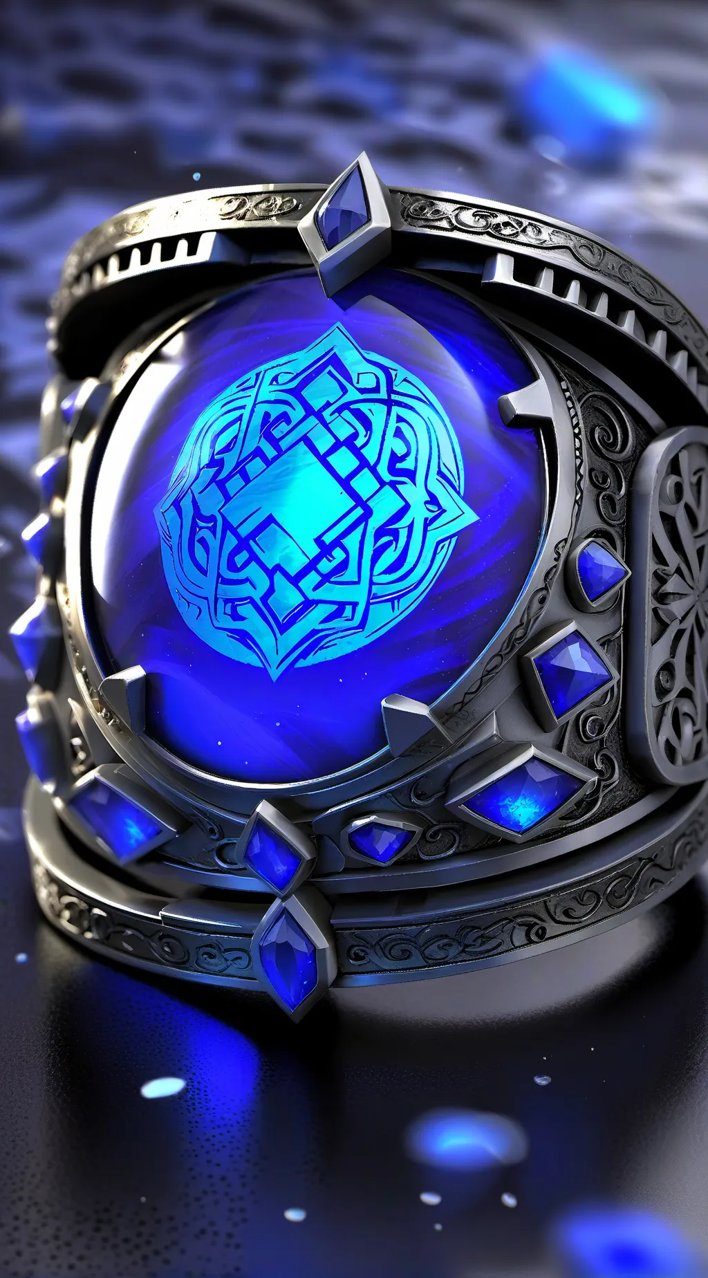 ai character: pregnant furry  background