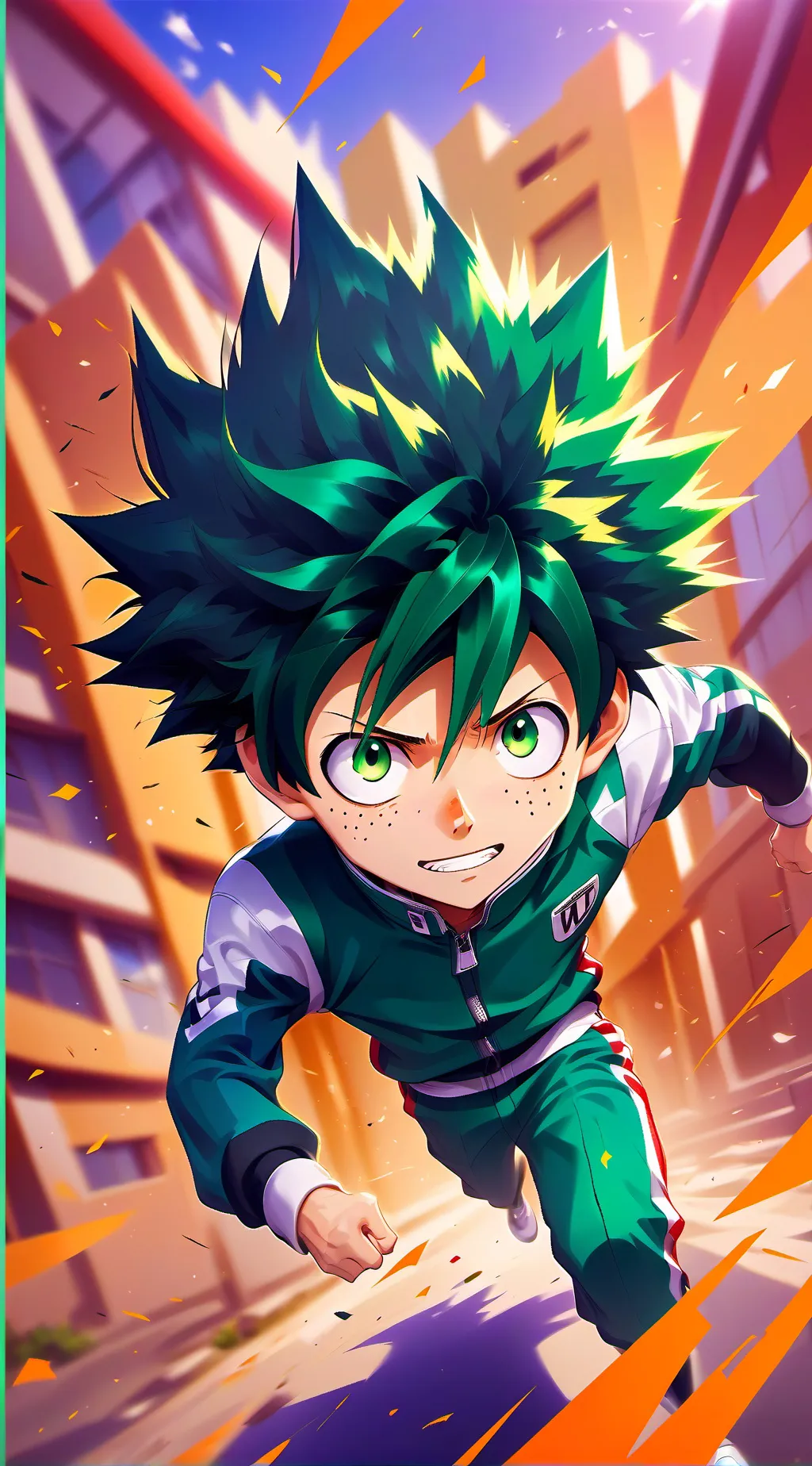 ai character: Izuku Midoriya background