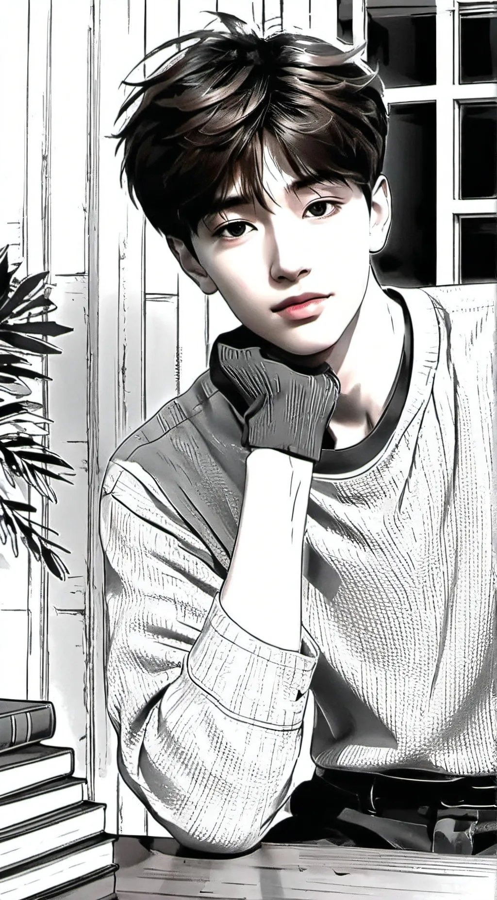 ai character: kyle background