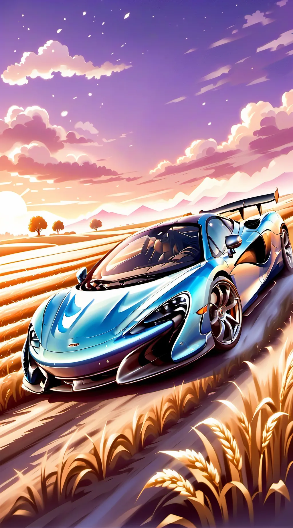 ai character: icey the McLaren  background