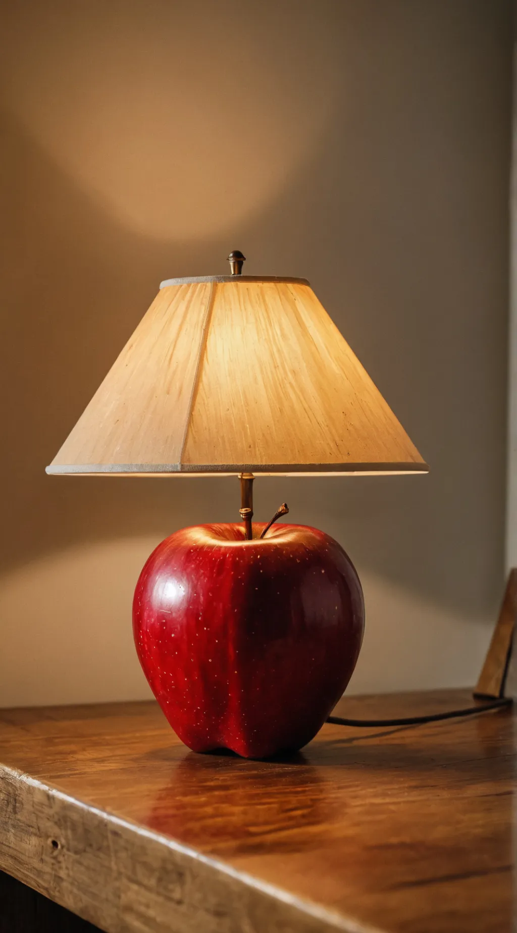 ai character: Apple background