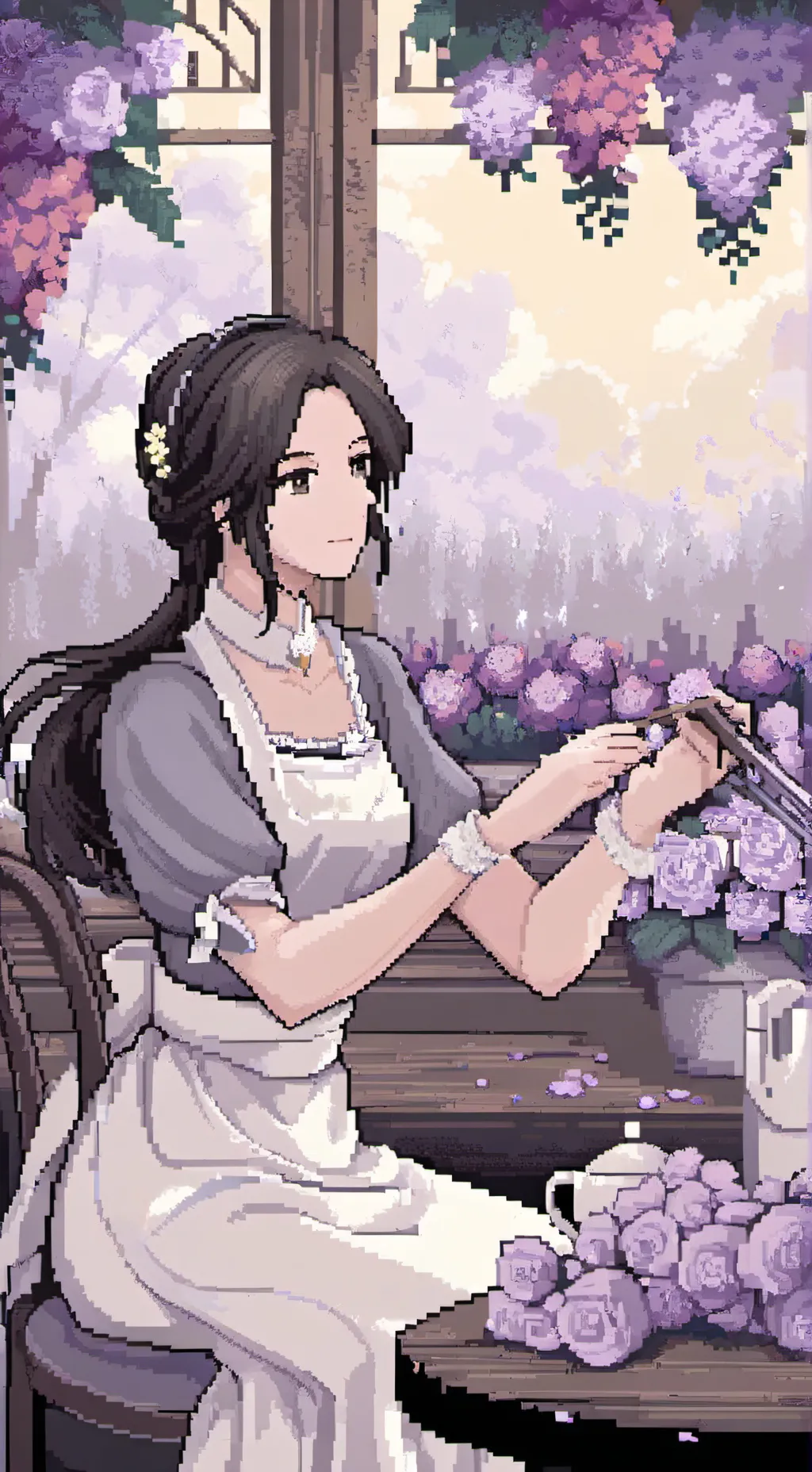 ai character: dandy background