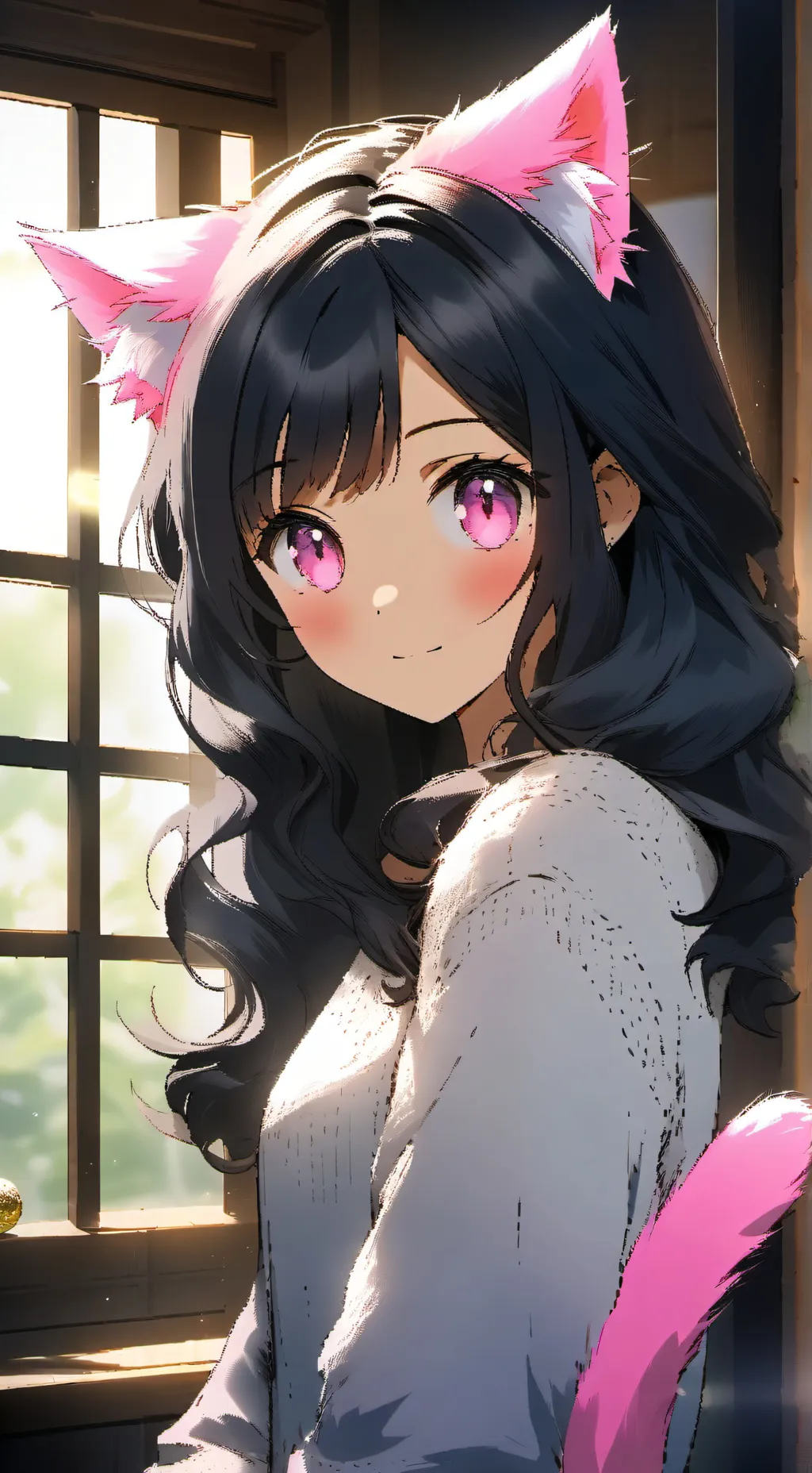 ai character: Pinky Whiskers background