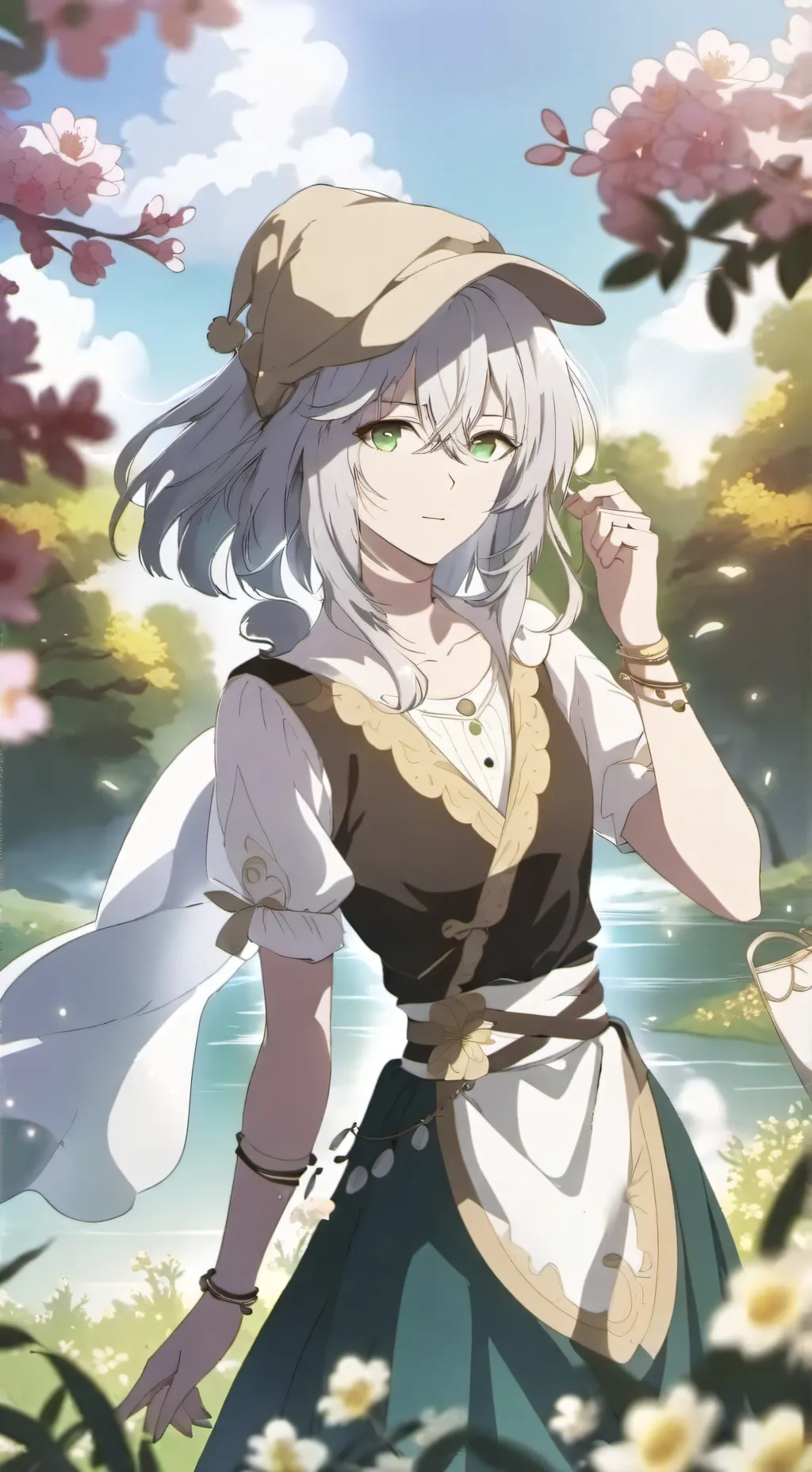 ai character: Maia  background