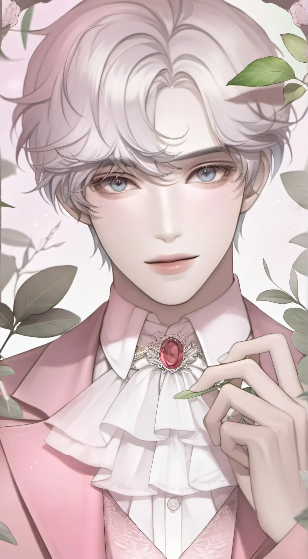 ai character: Flower Fatale background