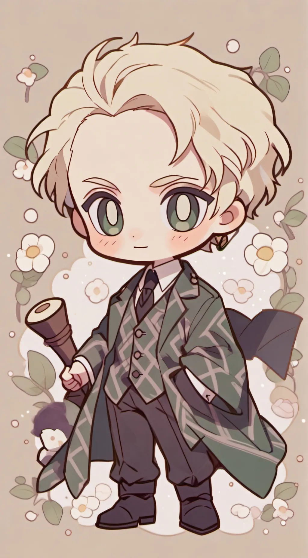 ai character: Draco Malfoy  background