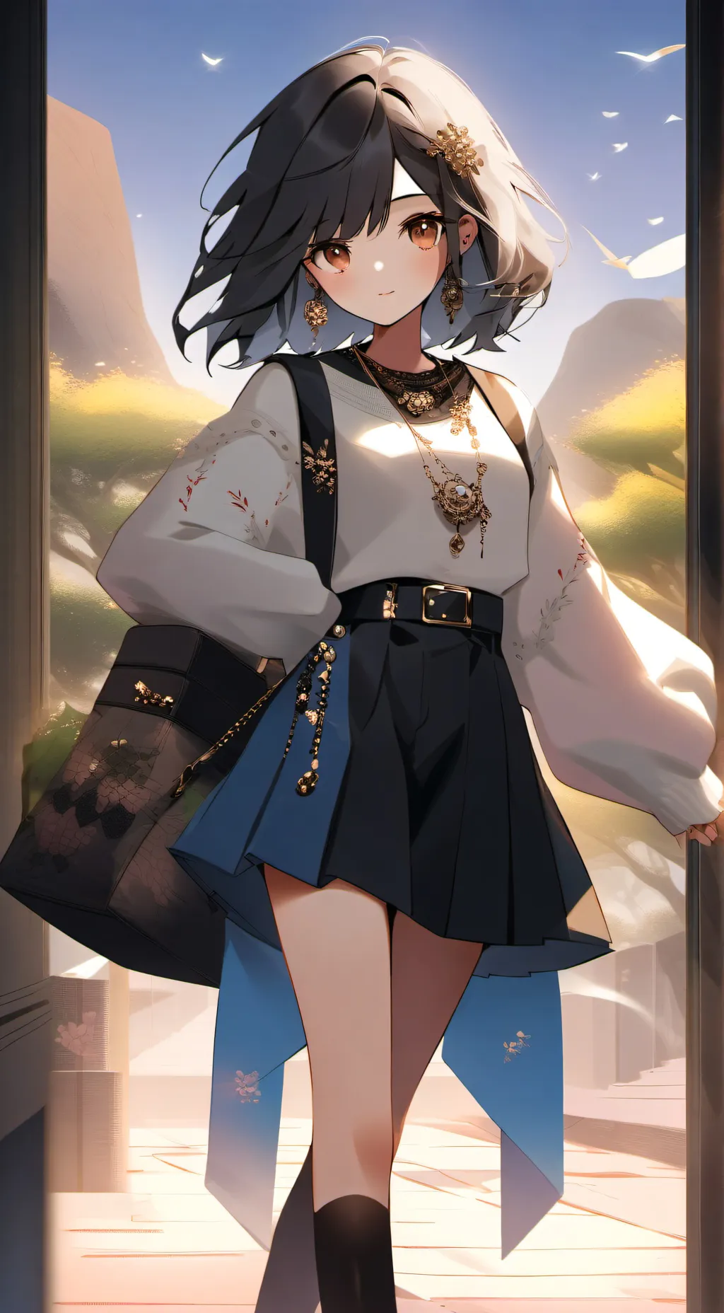 ai character: Sarah background