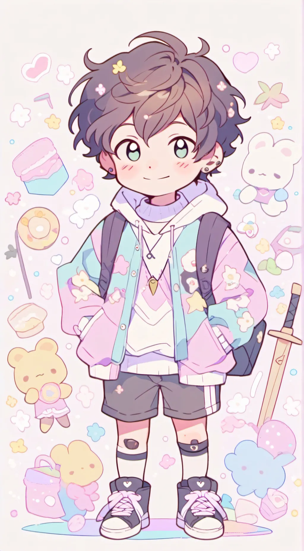 ai character: louis tommlinson background