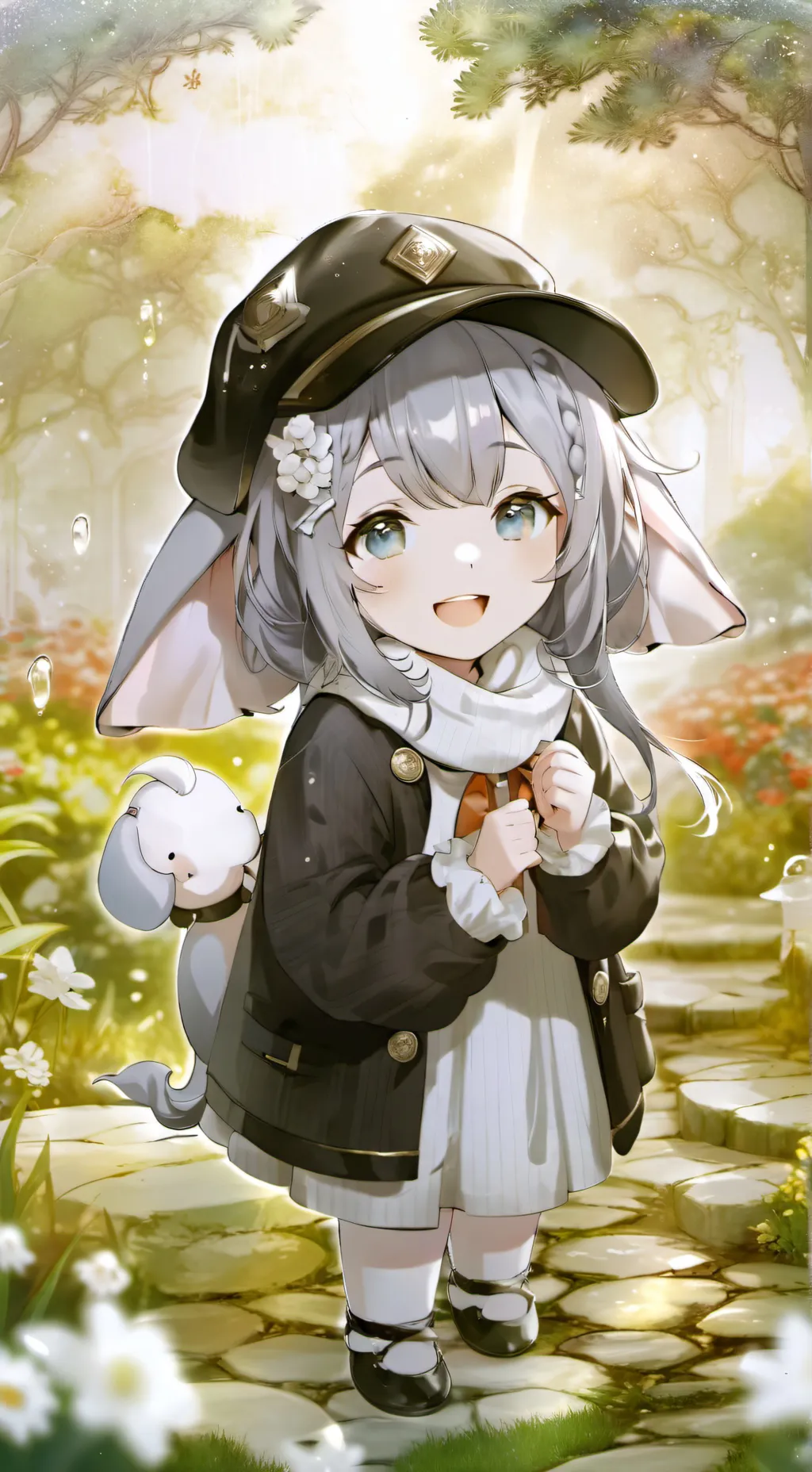 ai character: Soggy Gray Spirit background