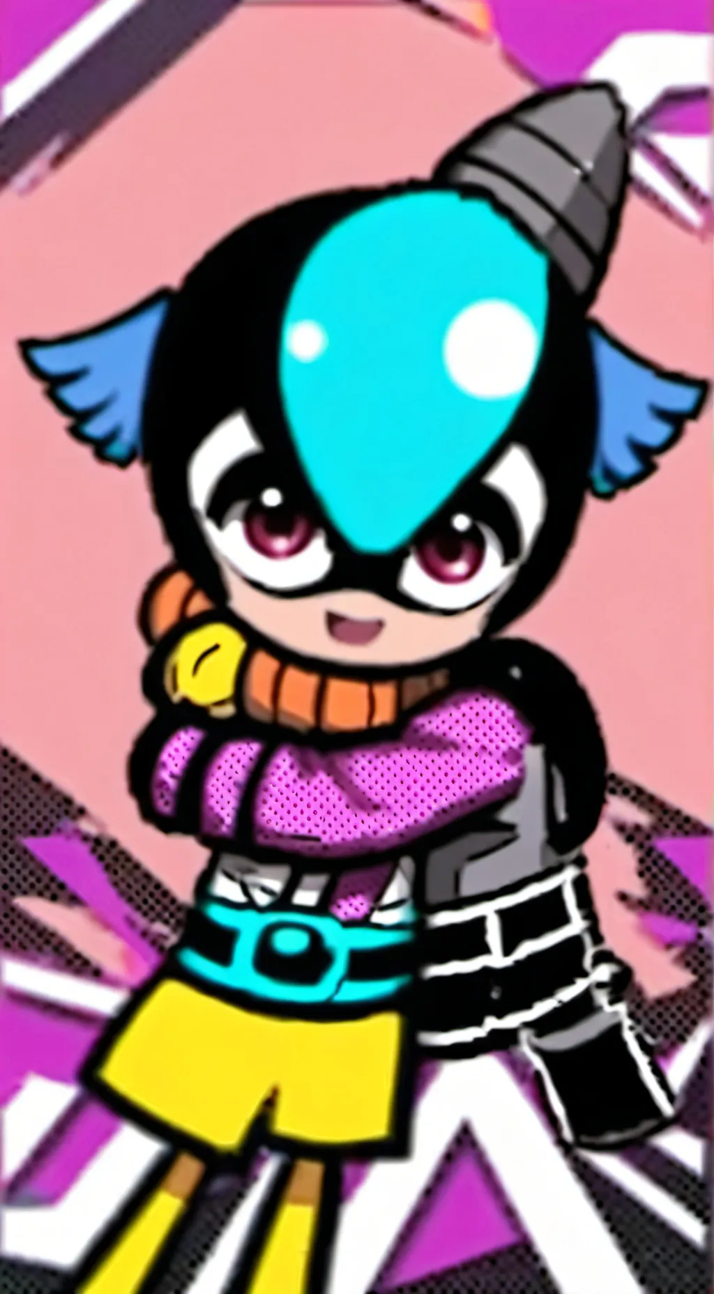 ai character: shimmer and shine  background