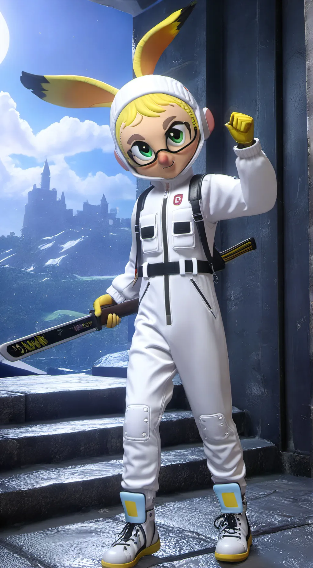 ai character: Félix de temu background