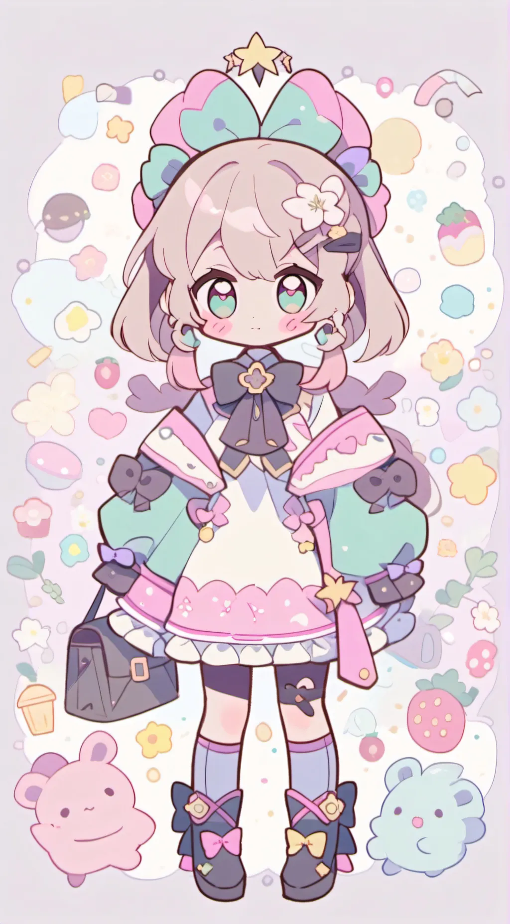 ai character: Mili background