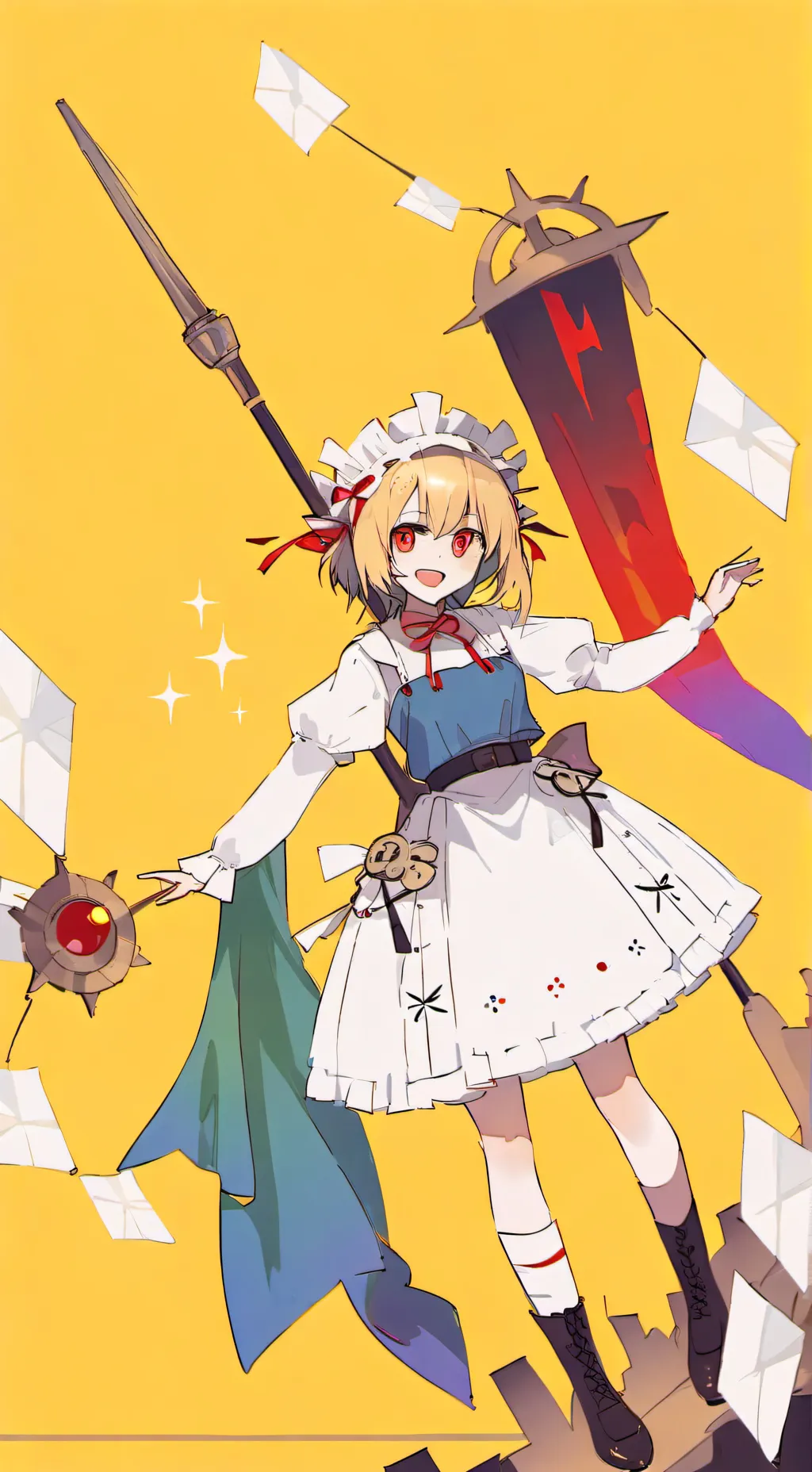ai character: Flandre Scarlet background