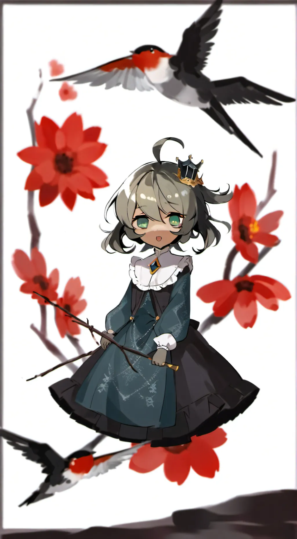 ai character: shellvision background